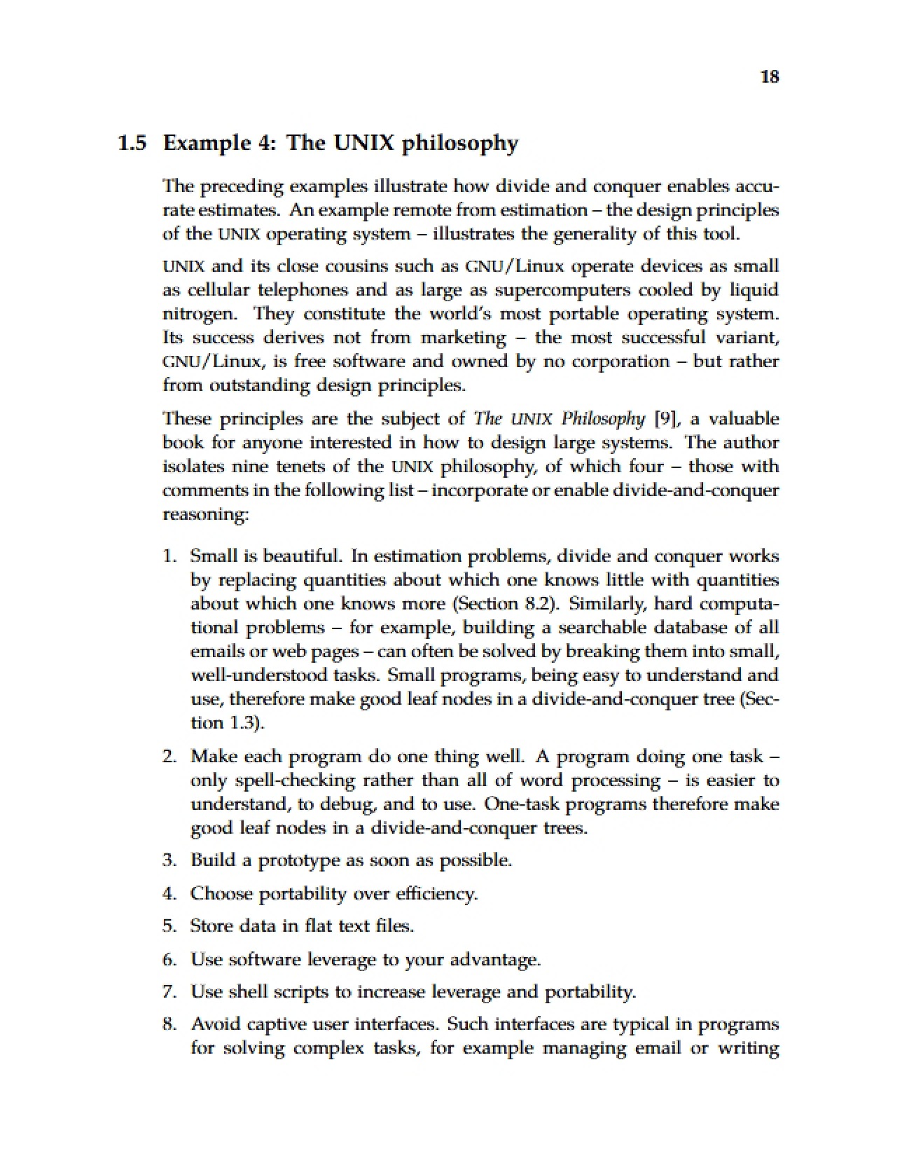 Philosophy of UNIX
