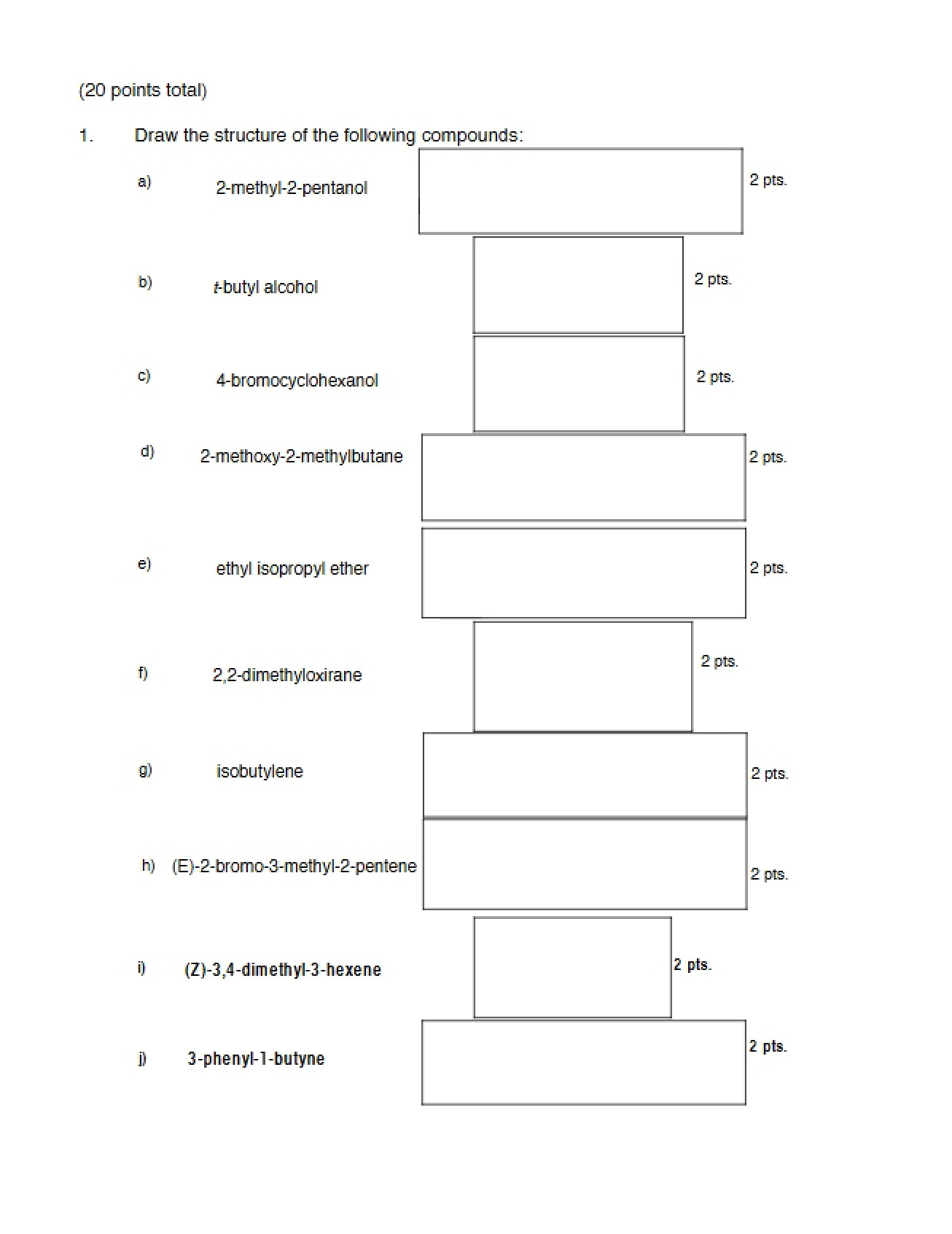 Second Sample Examination