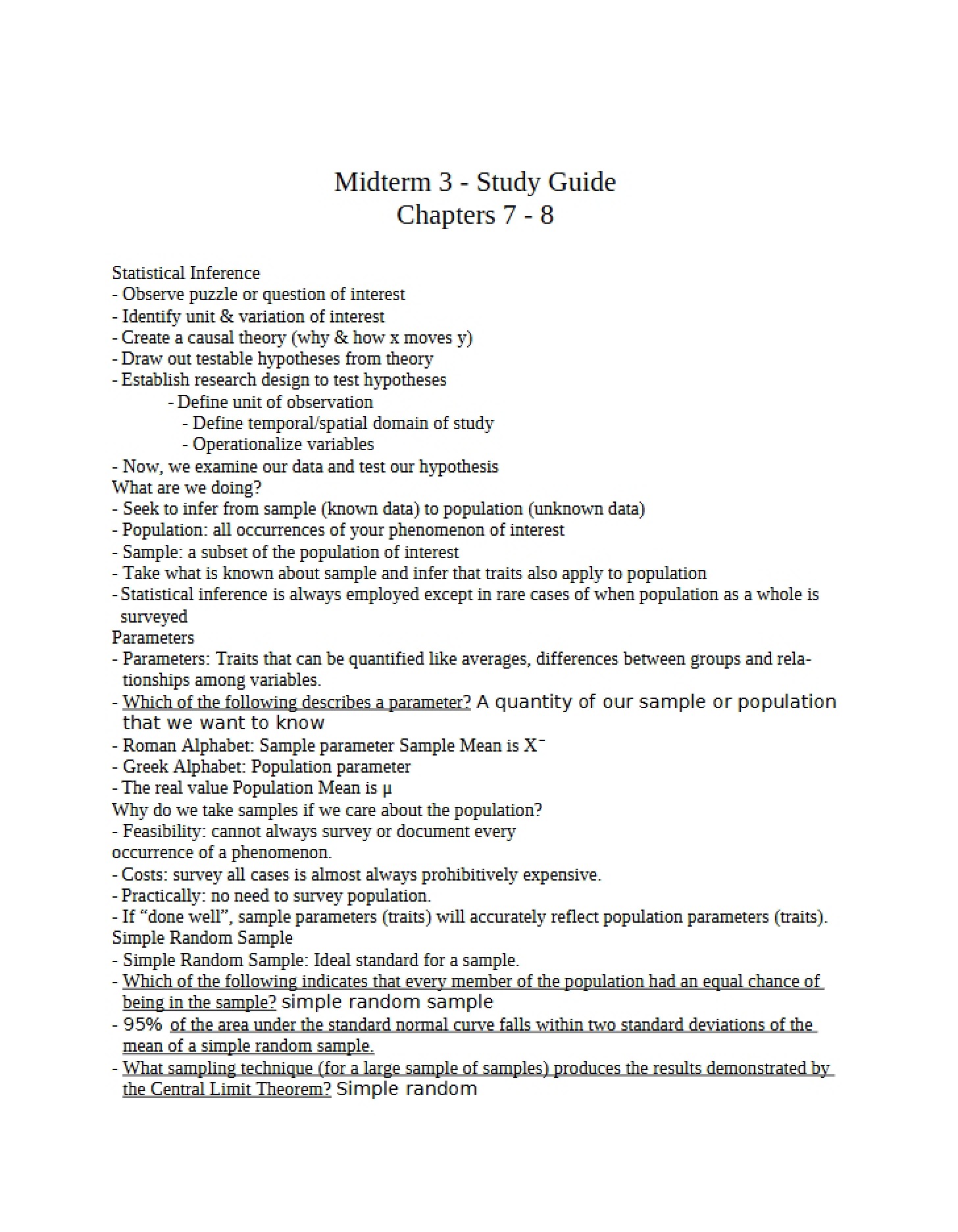 Third Midterm
