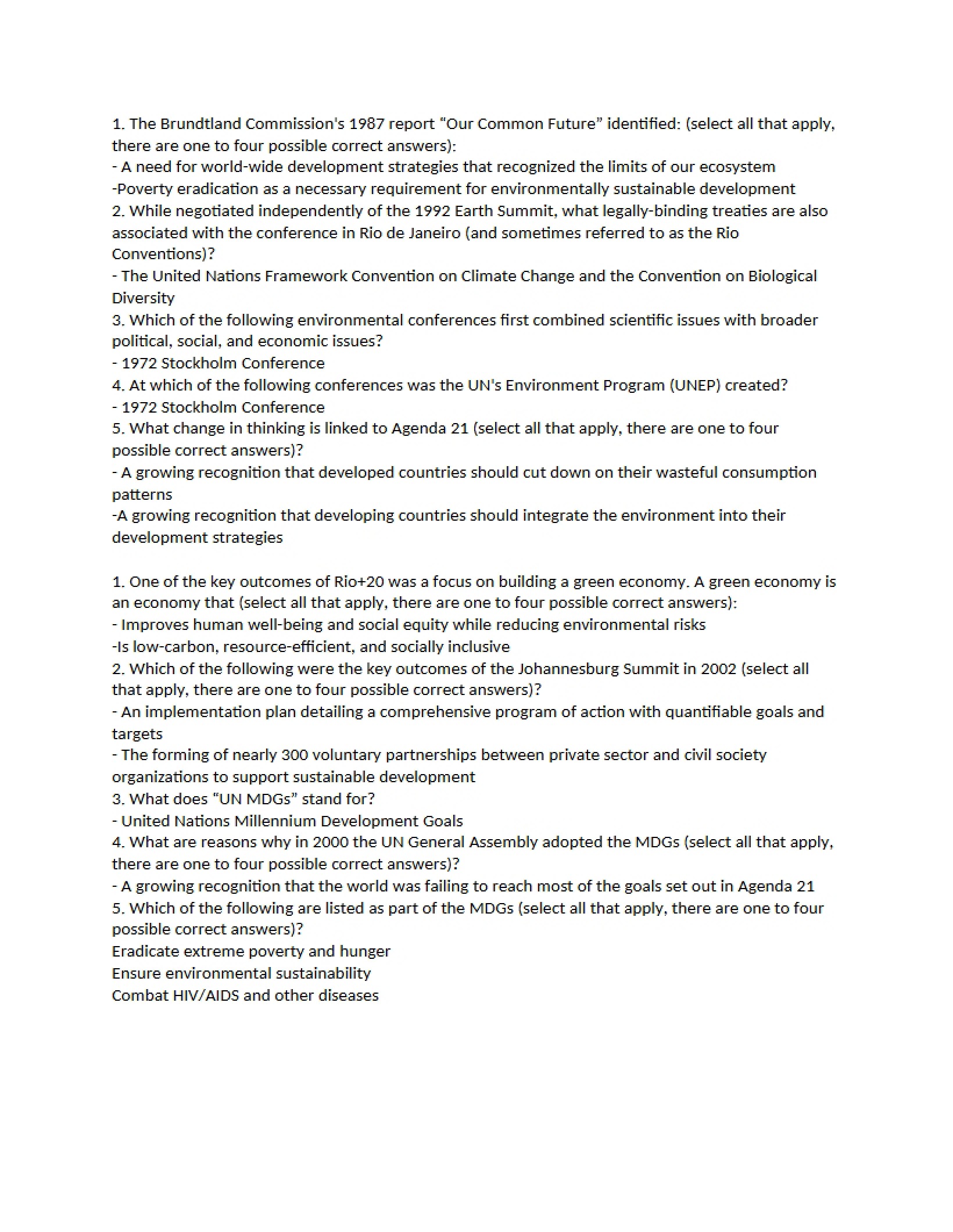 Examination Practice