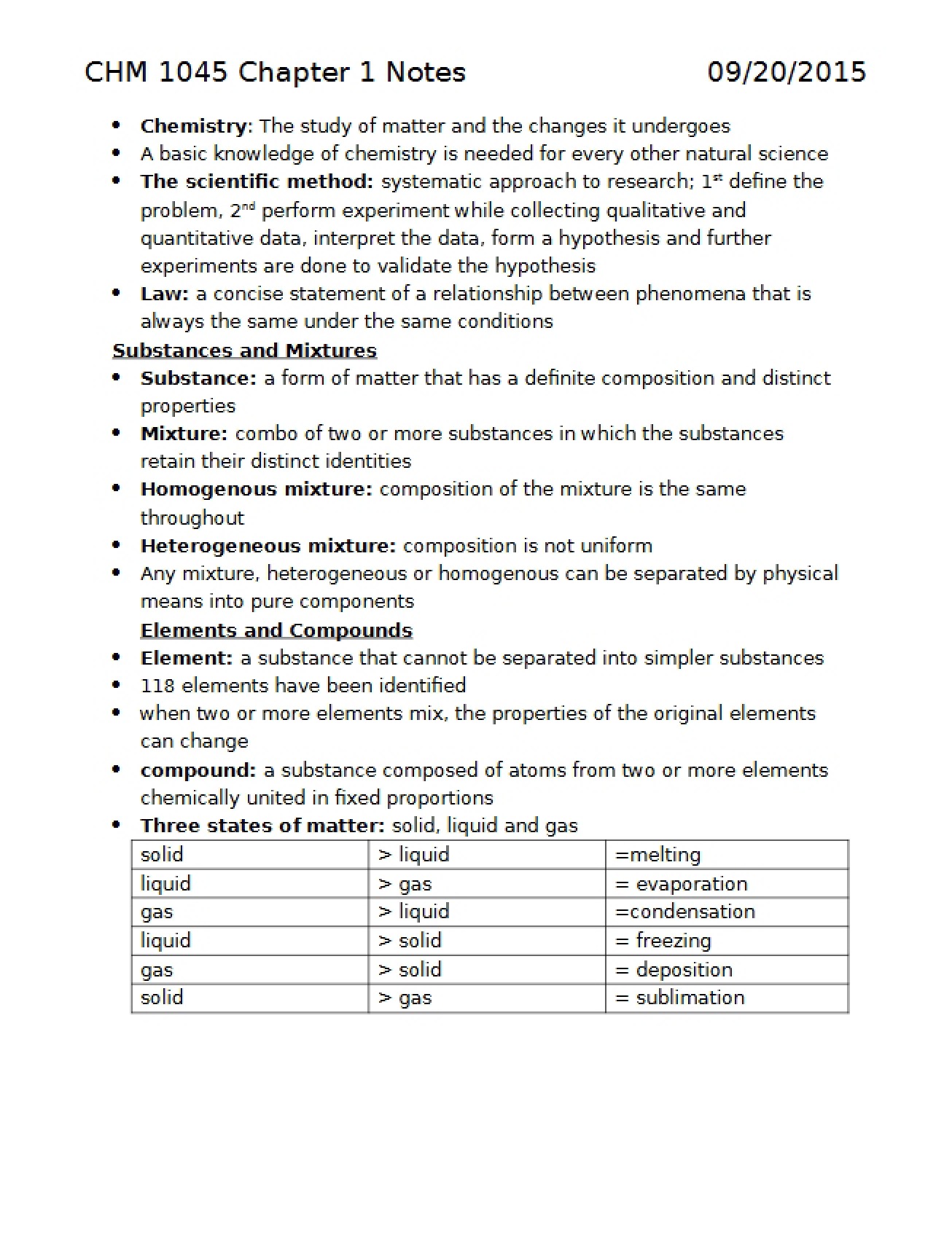 General Chemistry Contexts