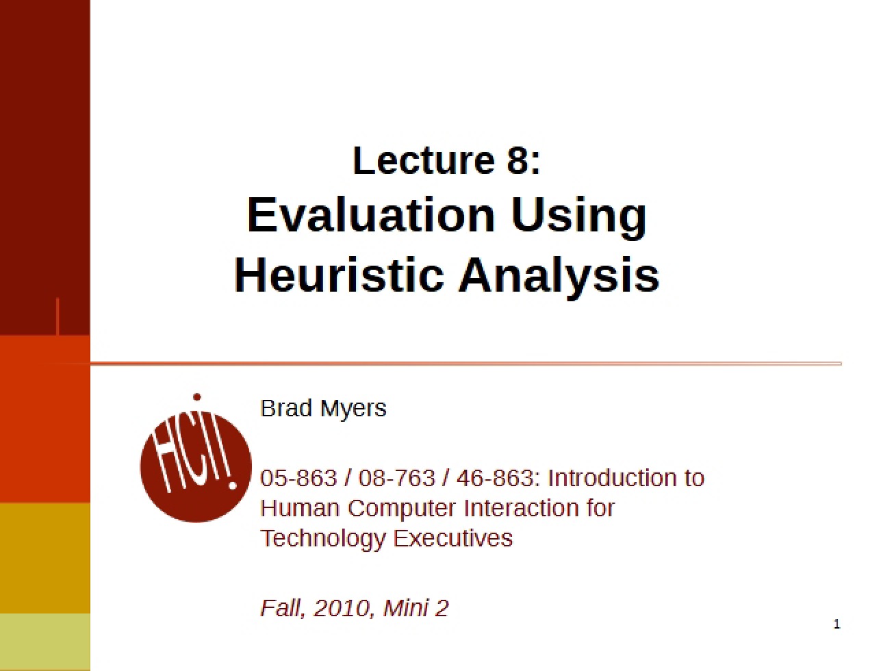 HCI Lecture 7