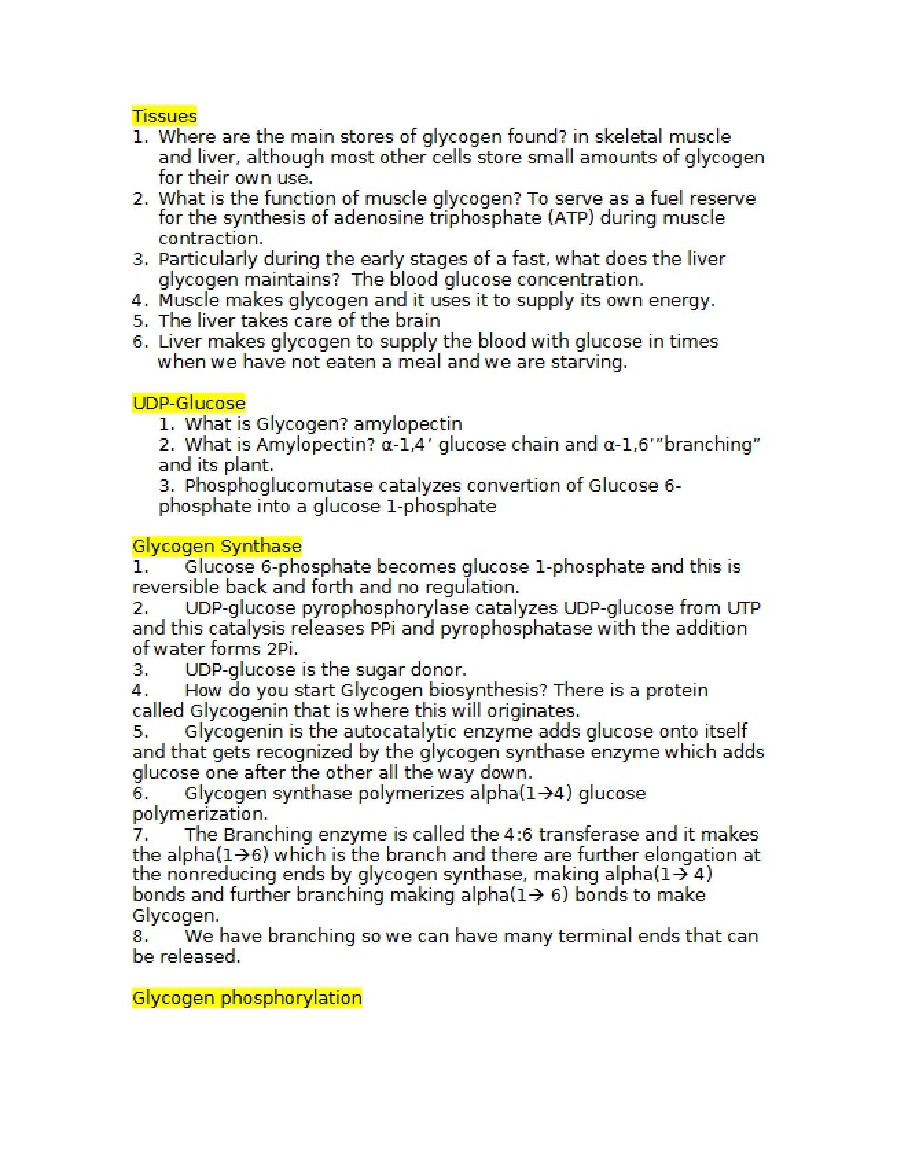 Tissue Types