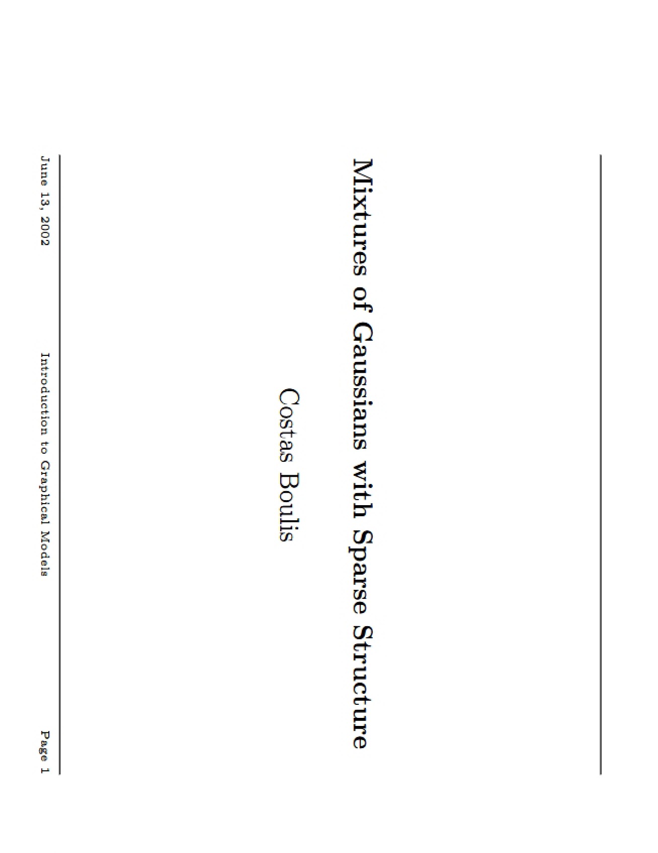 Notes for Study