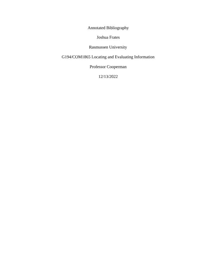 COM1865 - Module 6 Assignment