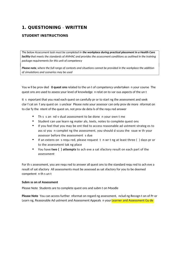 Written Reflection on Improving Professional Practice
