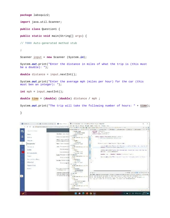 Chapter 2 Programming Project