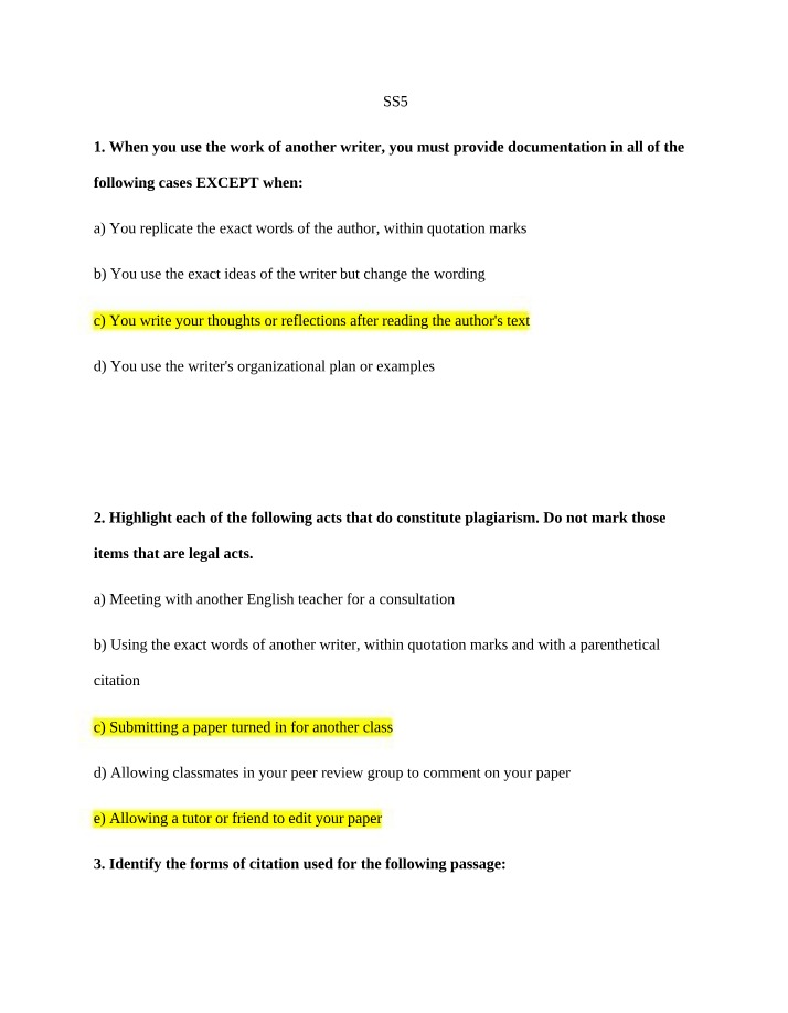 Plagiarism and Proper Citation Guide