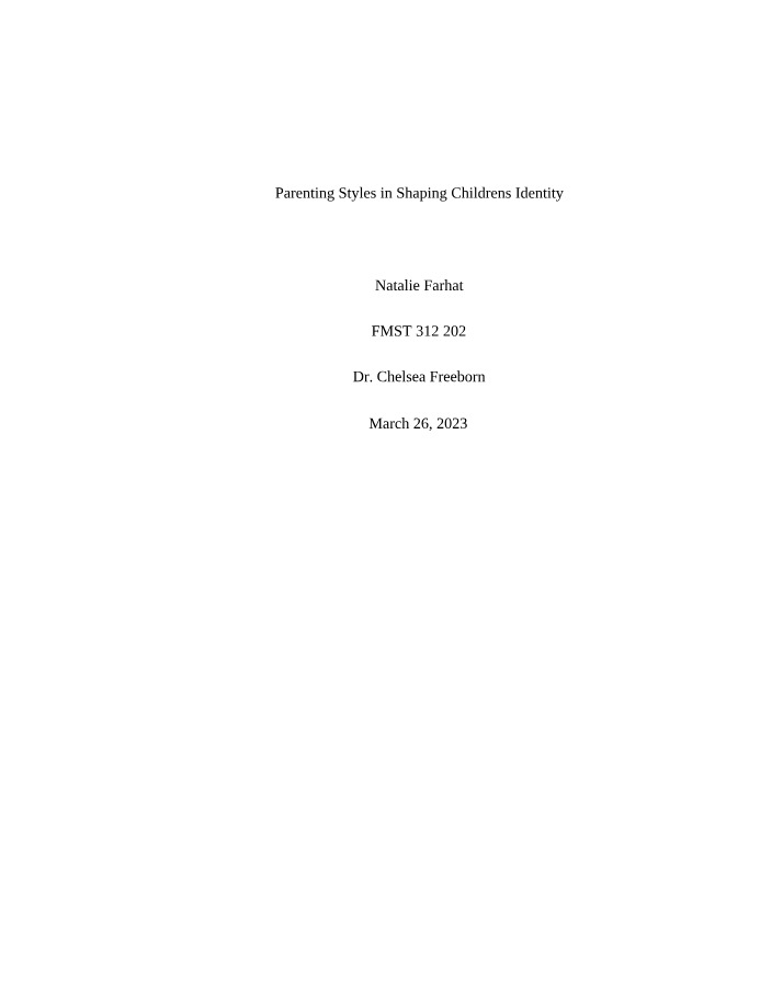 FMST312 Final Assignment