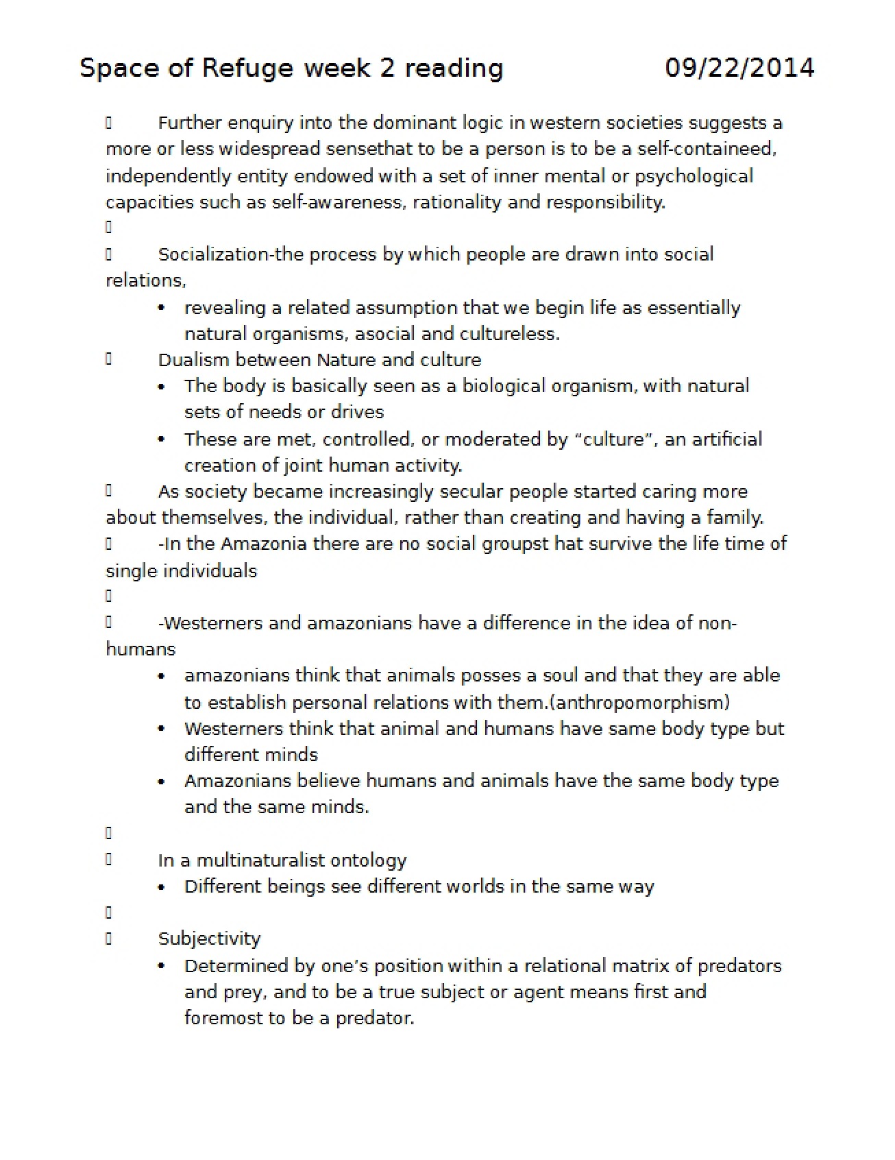 Week 2 Reading Materials