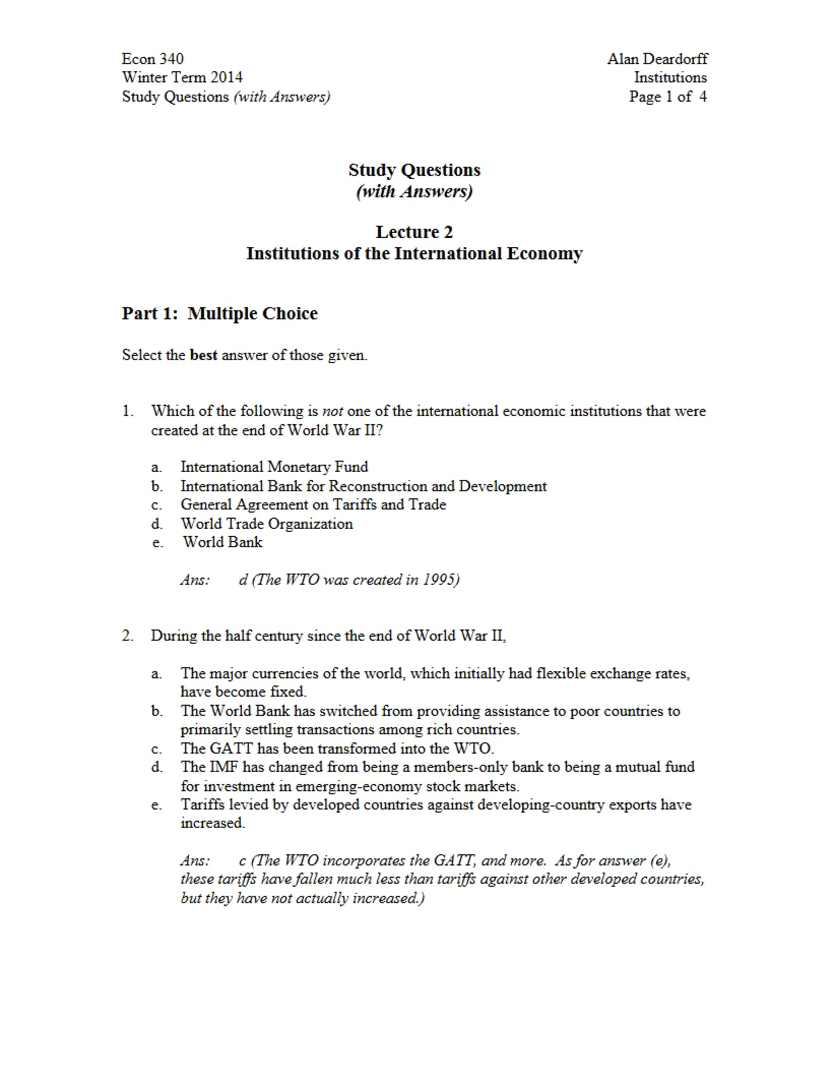 Study Guide 6