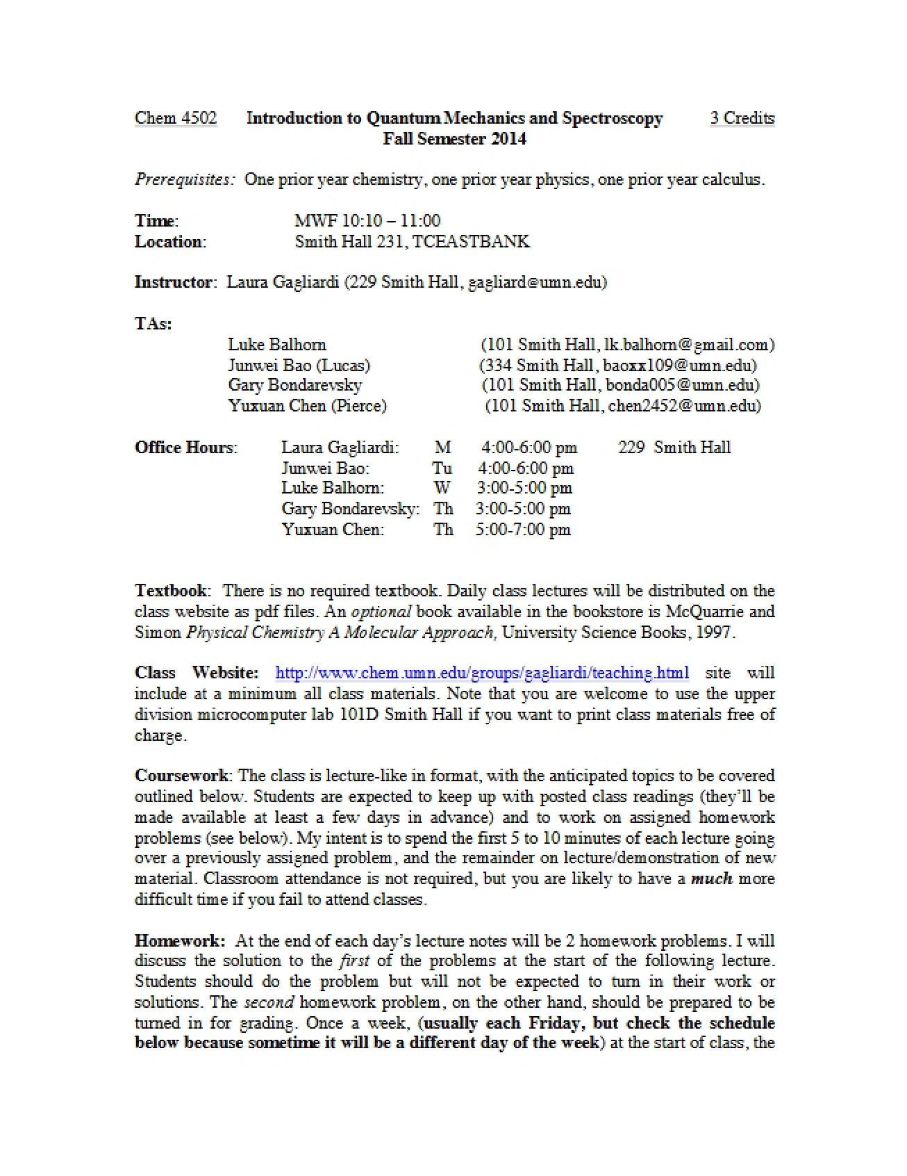 Syllabus for Chem 4502