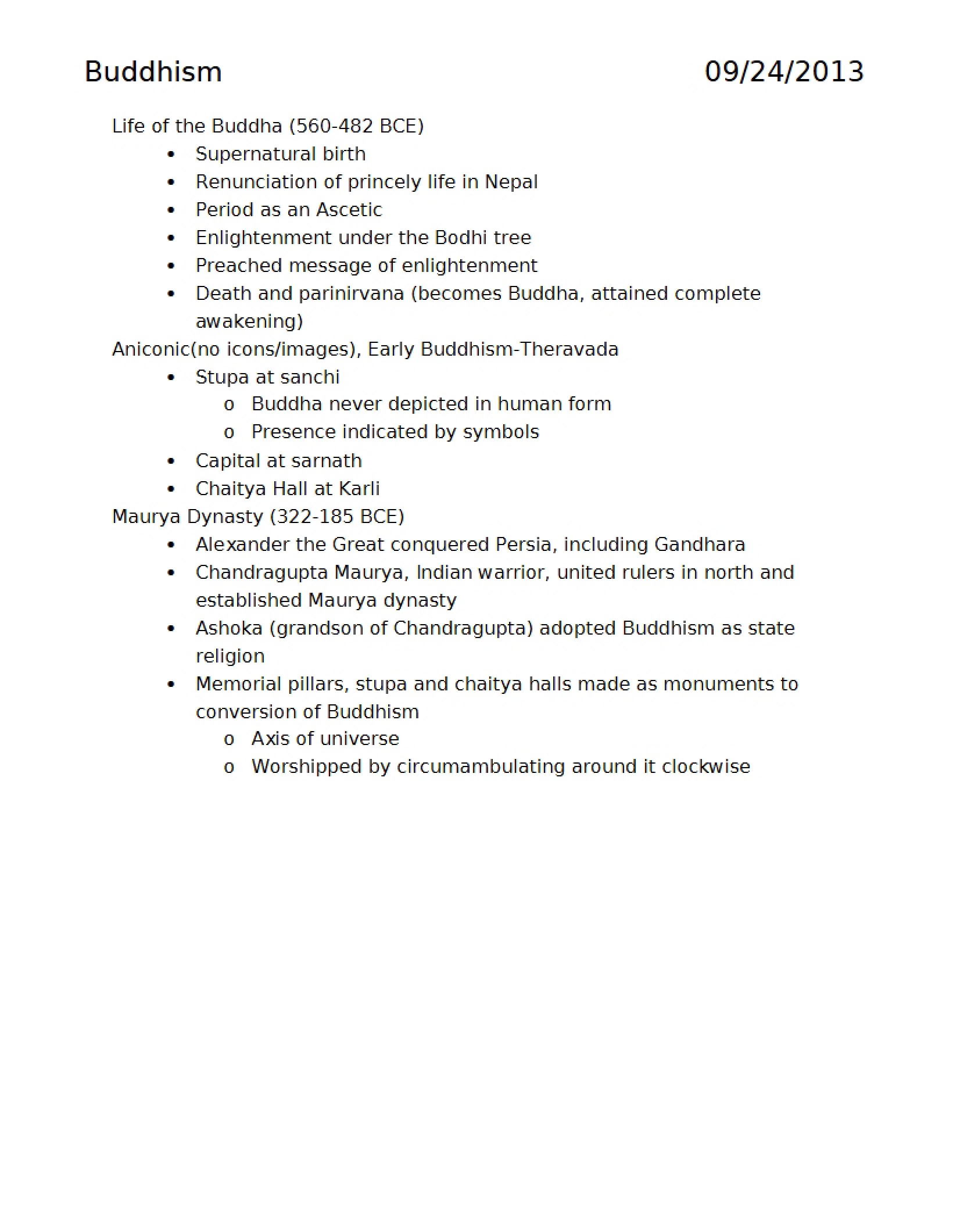 Buddhist Art Traditions