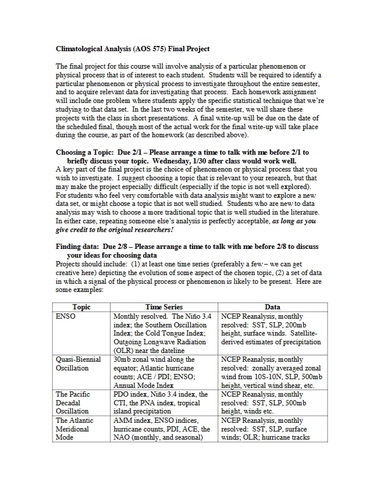 Climate Data Analysis