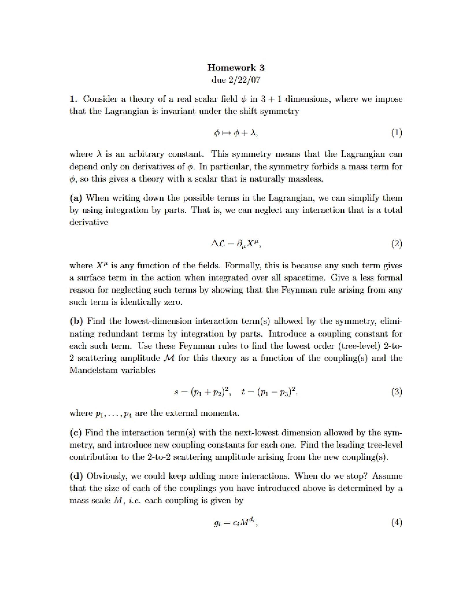 Third Assignment