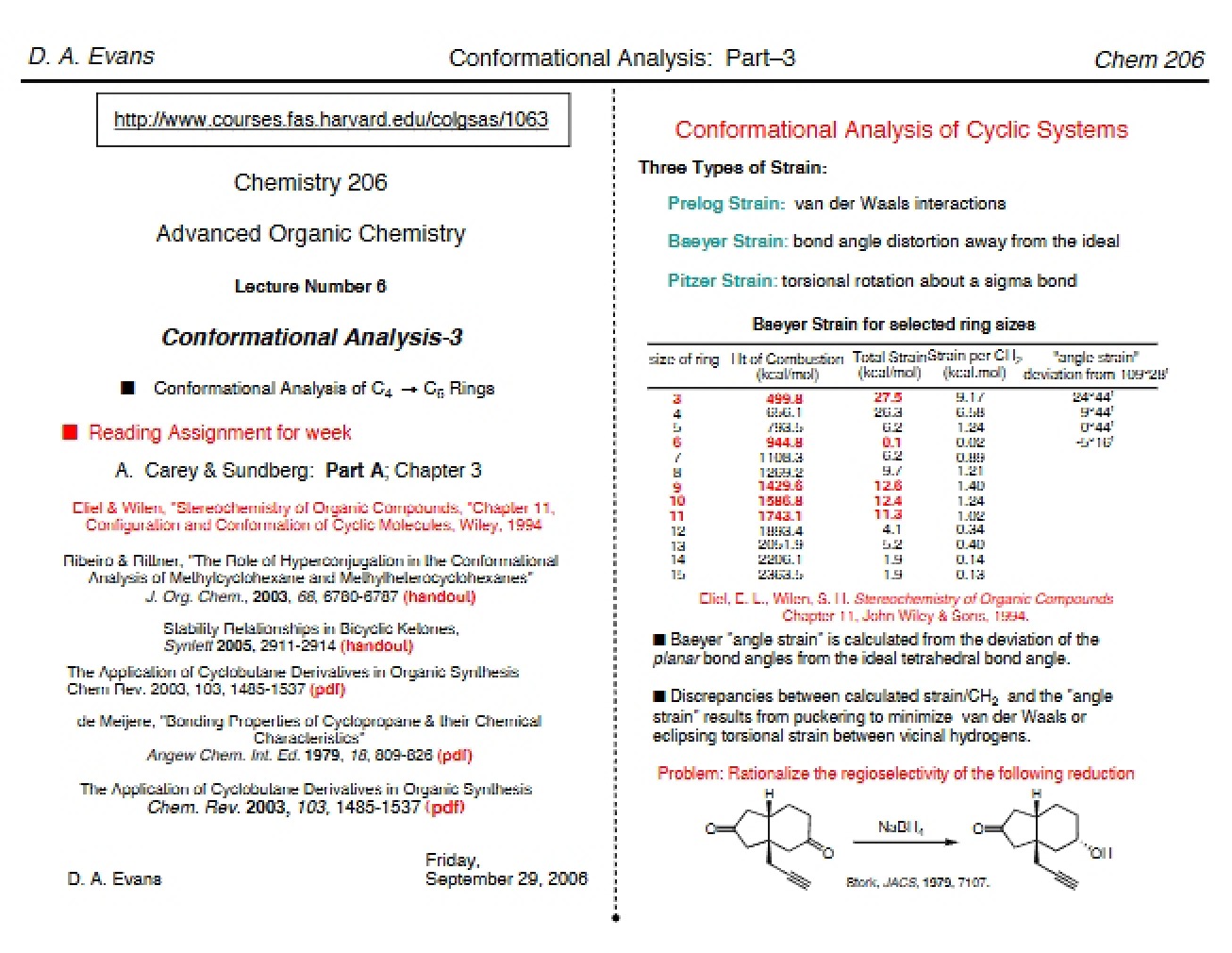 Conformational Analysis, Part Three