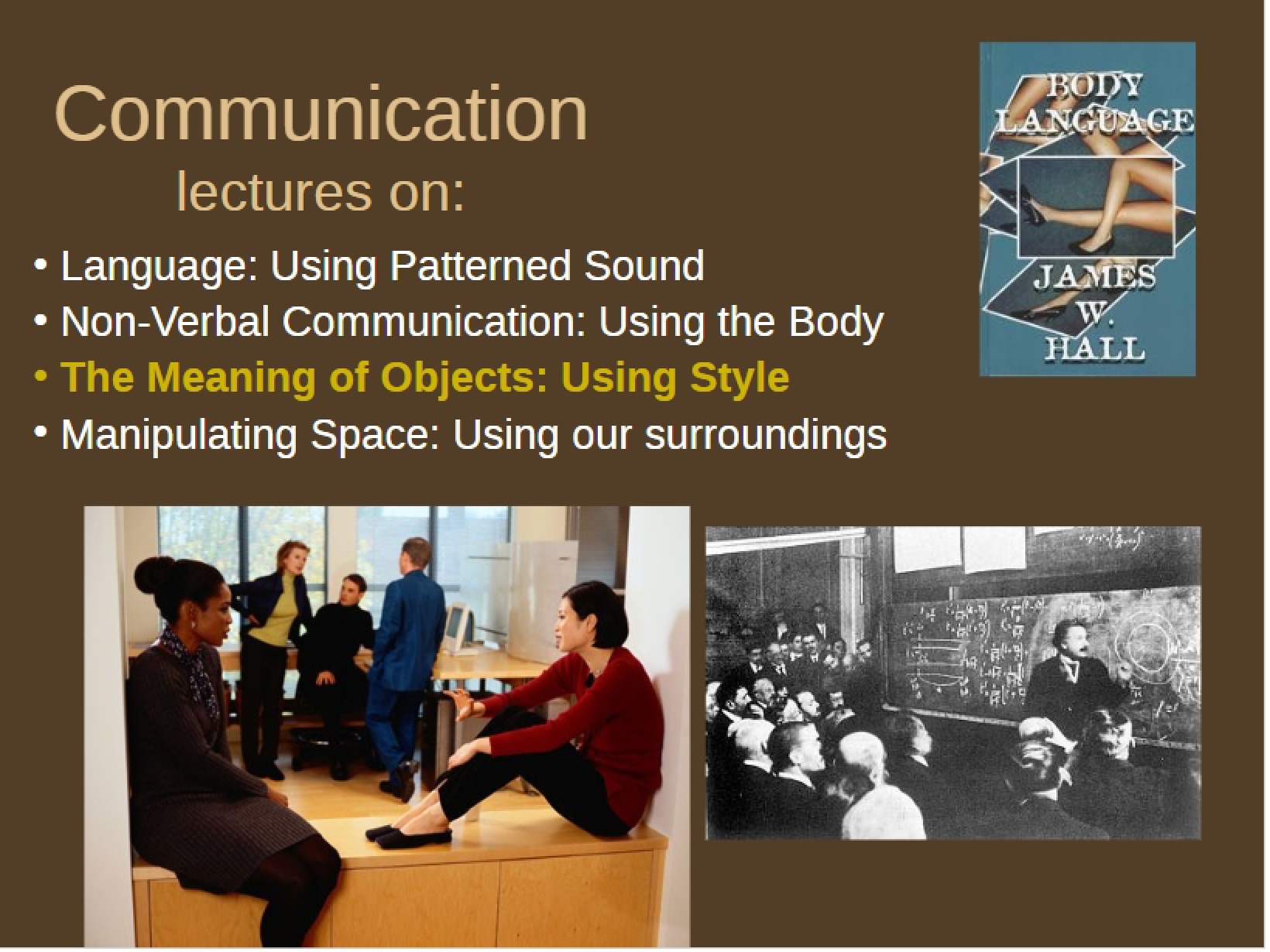 Lectures on Communication