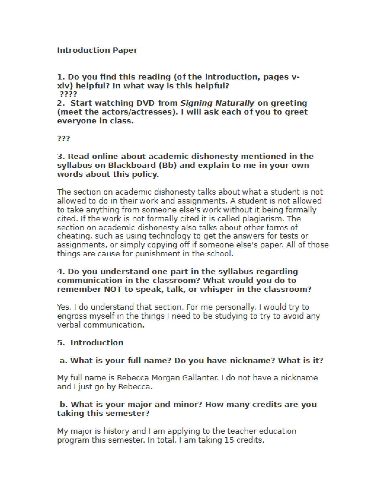 ASL Homework - AMSL 101