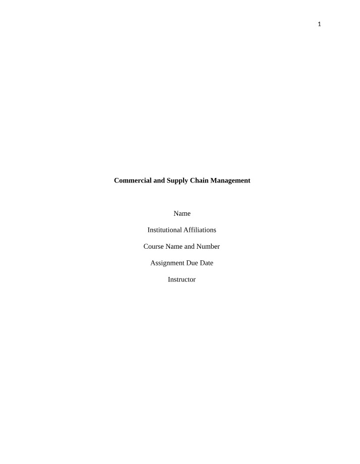 Enhancing Supply Chain Efficiency - Optimal Goods Strategies