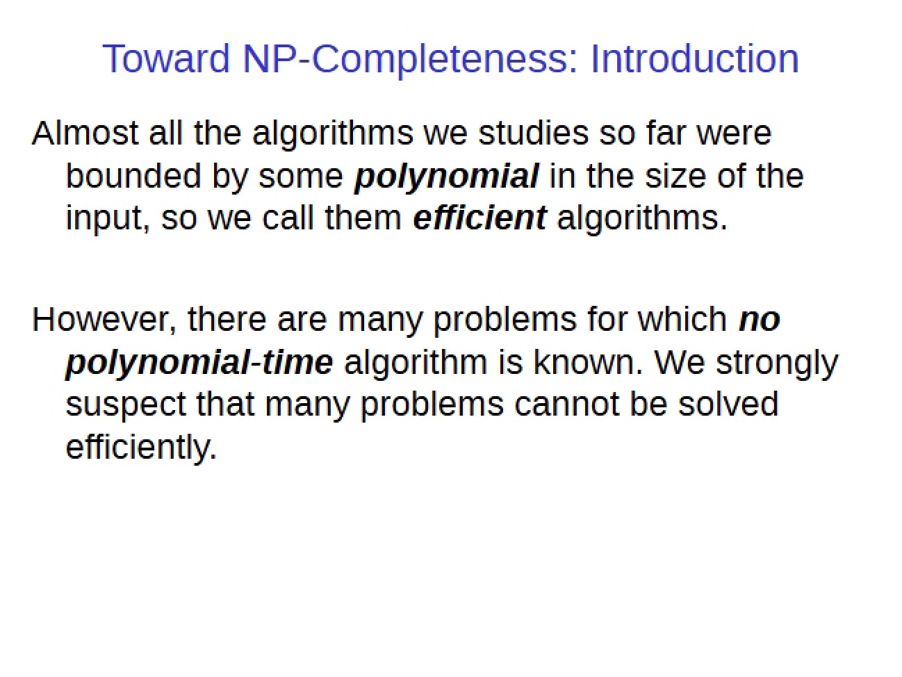Core Principles of Algorithmic Computing