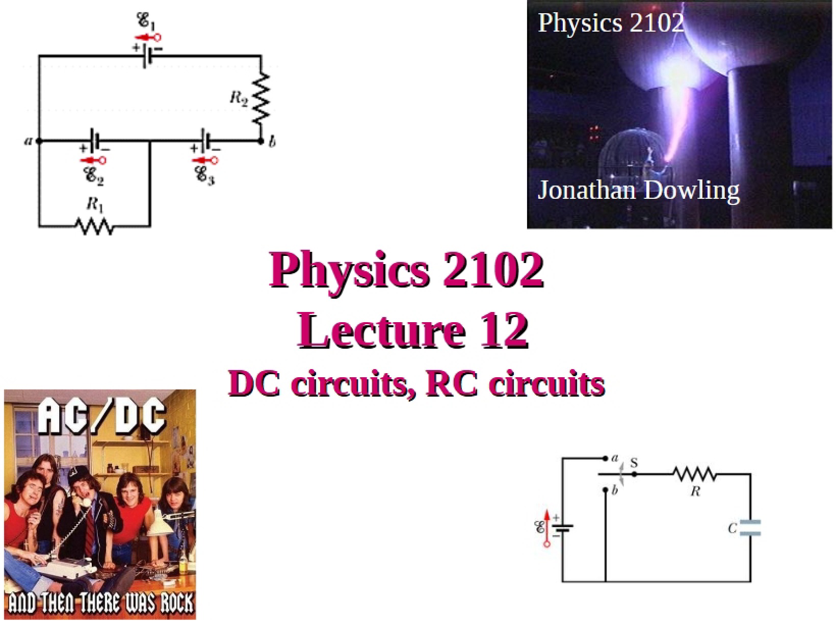 RC and DC Circuits