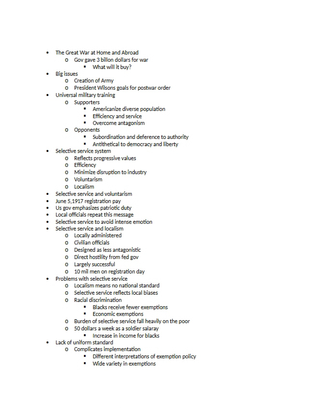 Notes on Ancient History