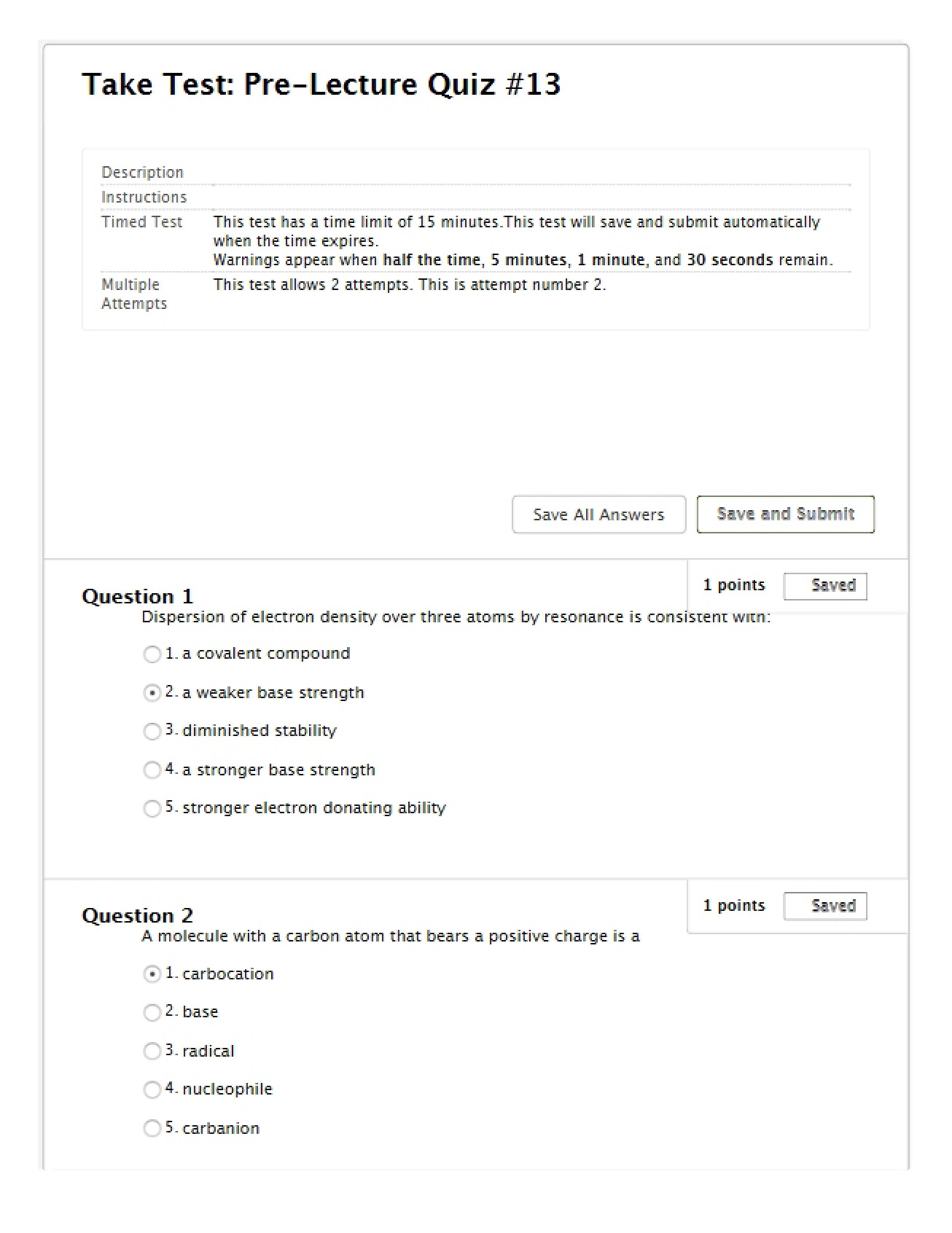 Pre-Lecture Quiz #13