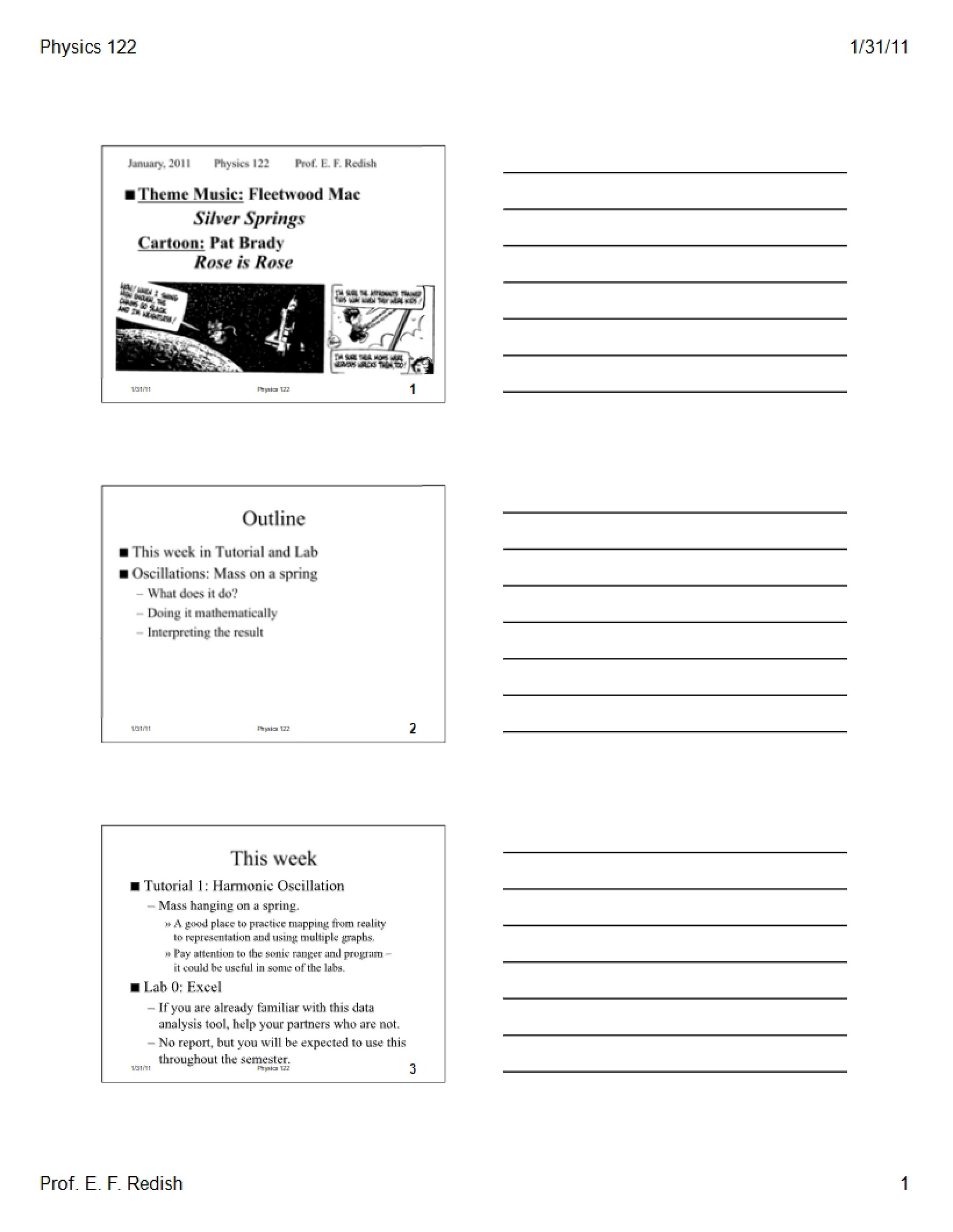 Slides Overview
