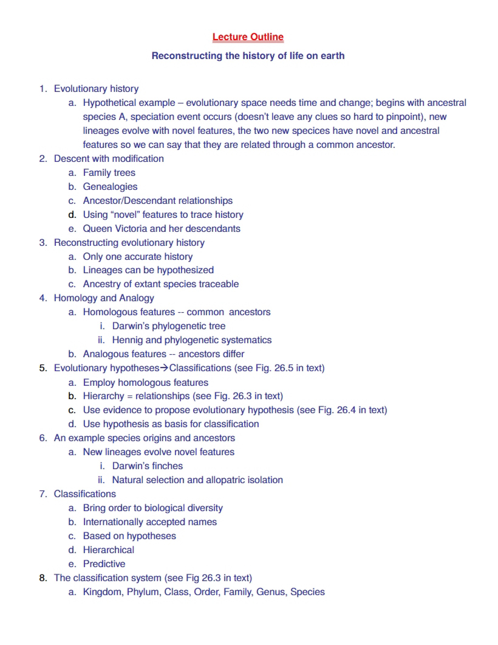 Notes covering Chapter Twenty-Four