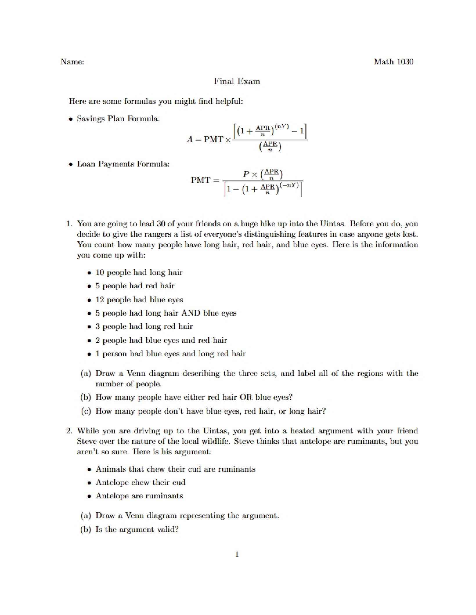 Course Final