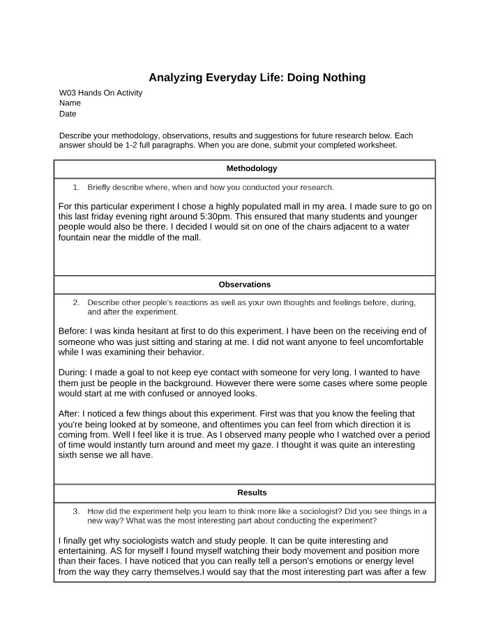 Analyzing Everyday Life - Mall Behavior Insights