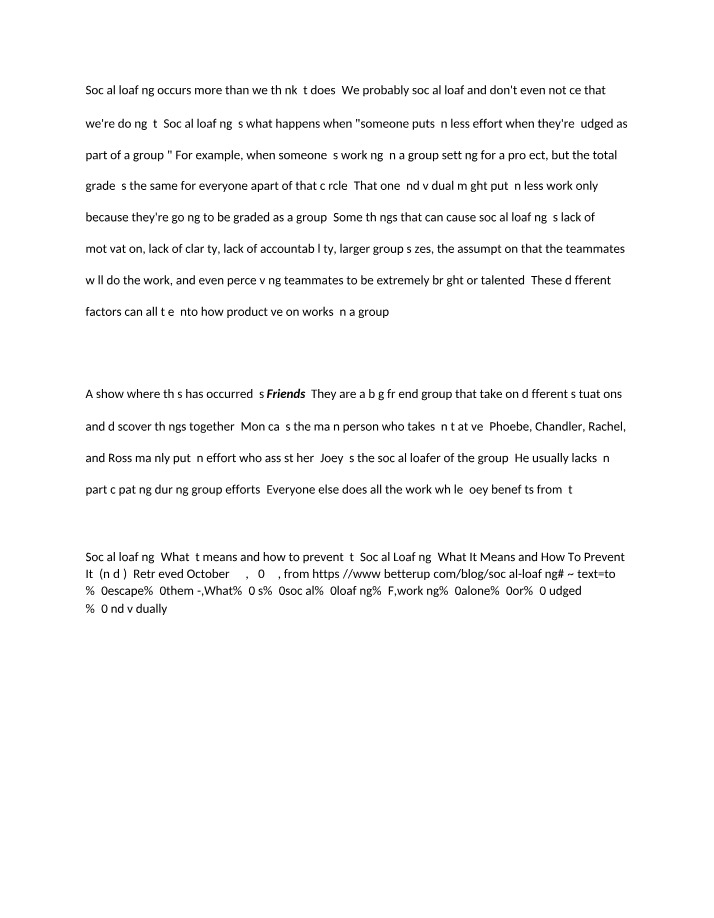 Unit 6 Discussion Post