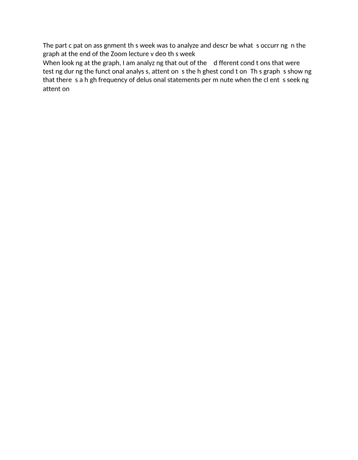Participation Assignment - Week 4