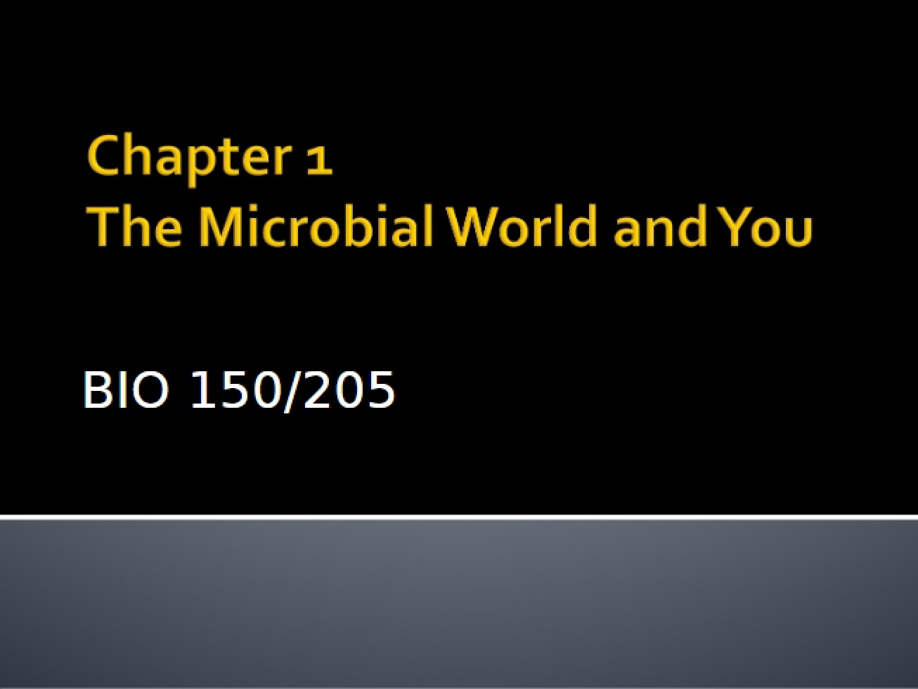 Chapter One