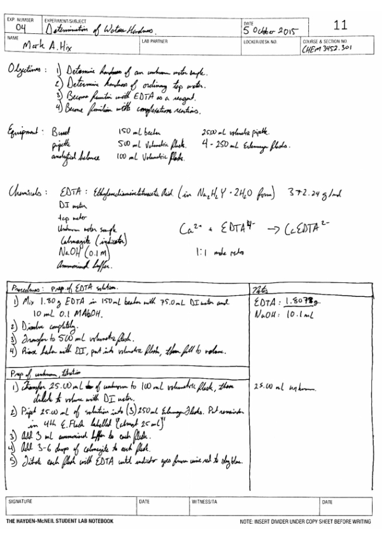 Quantitative Analysis Notes I