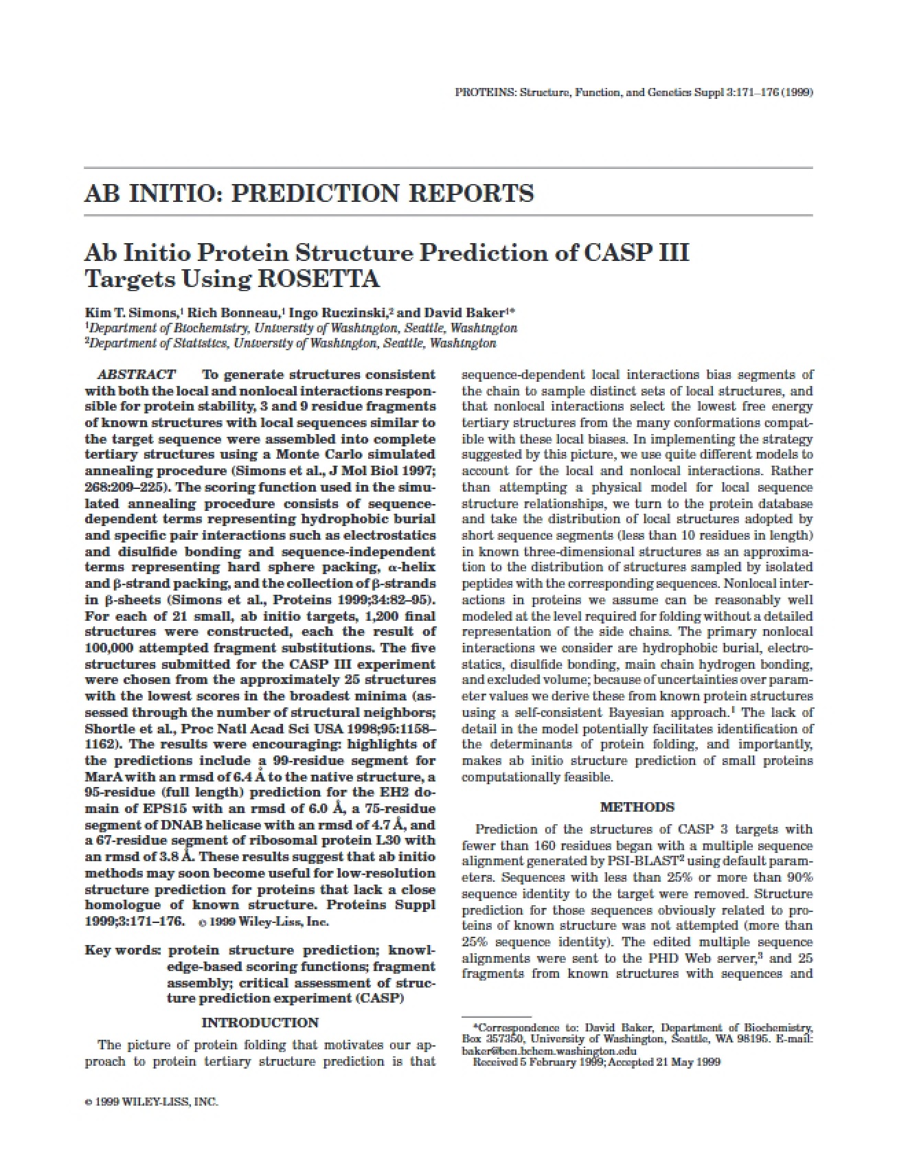 Prediction Reports