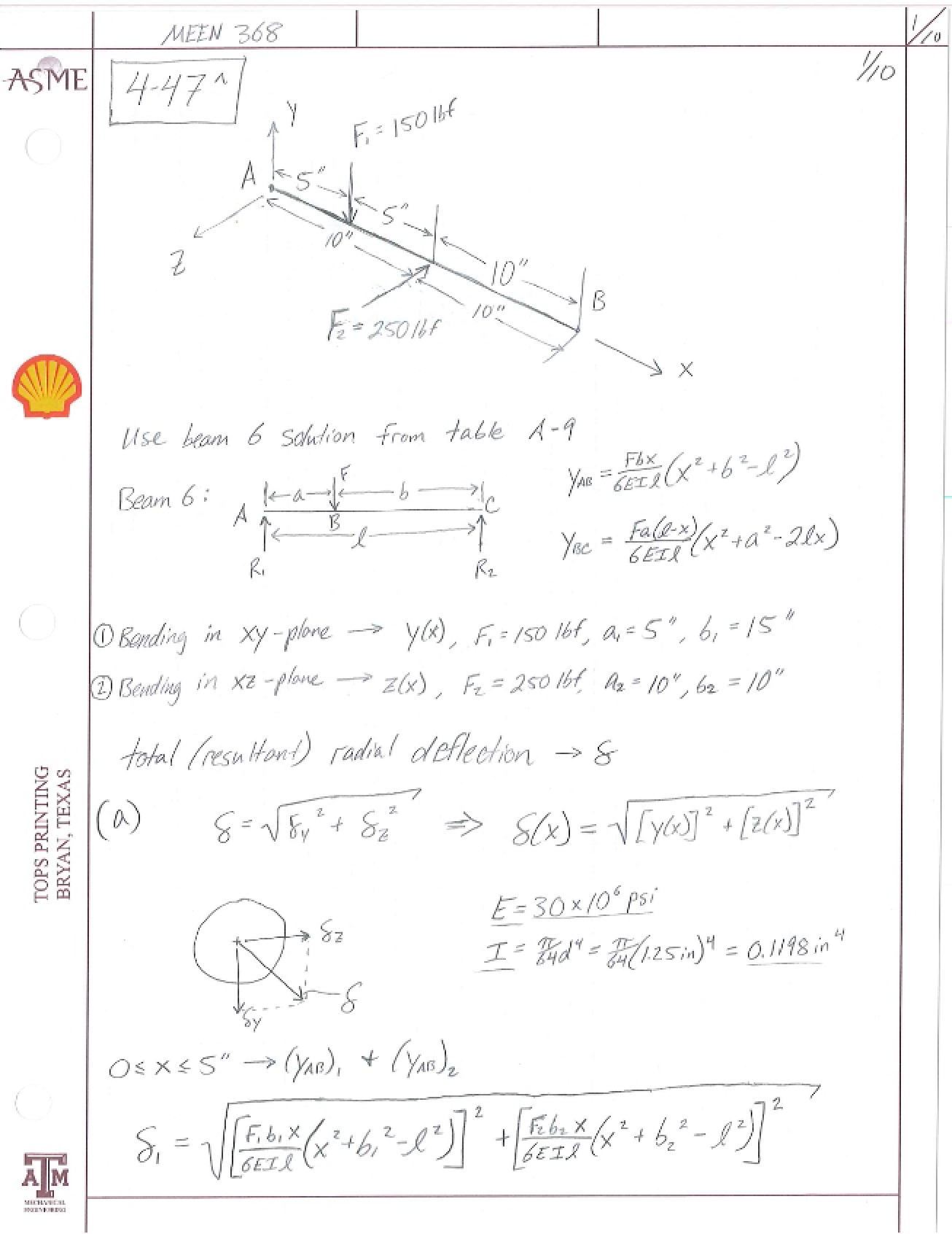 Problem 4-47 Solution (New, 15a)