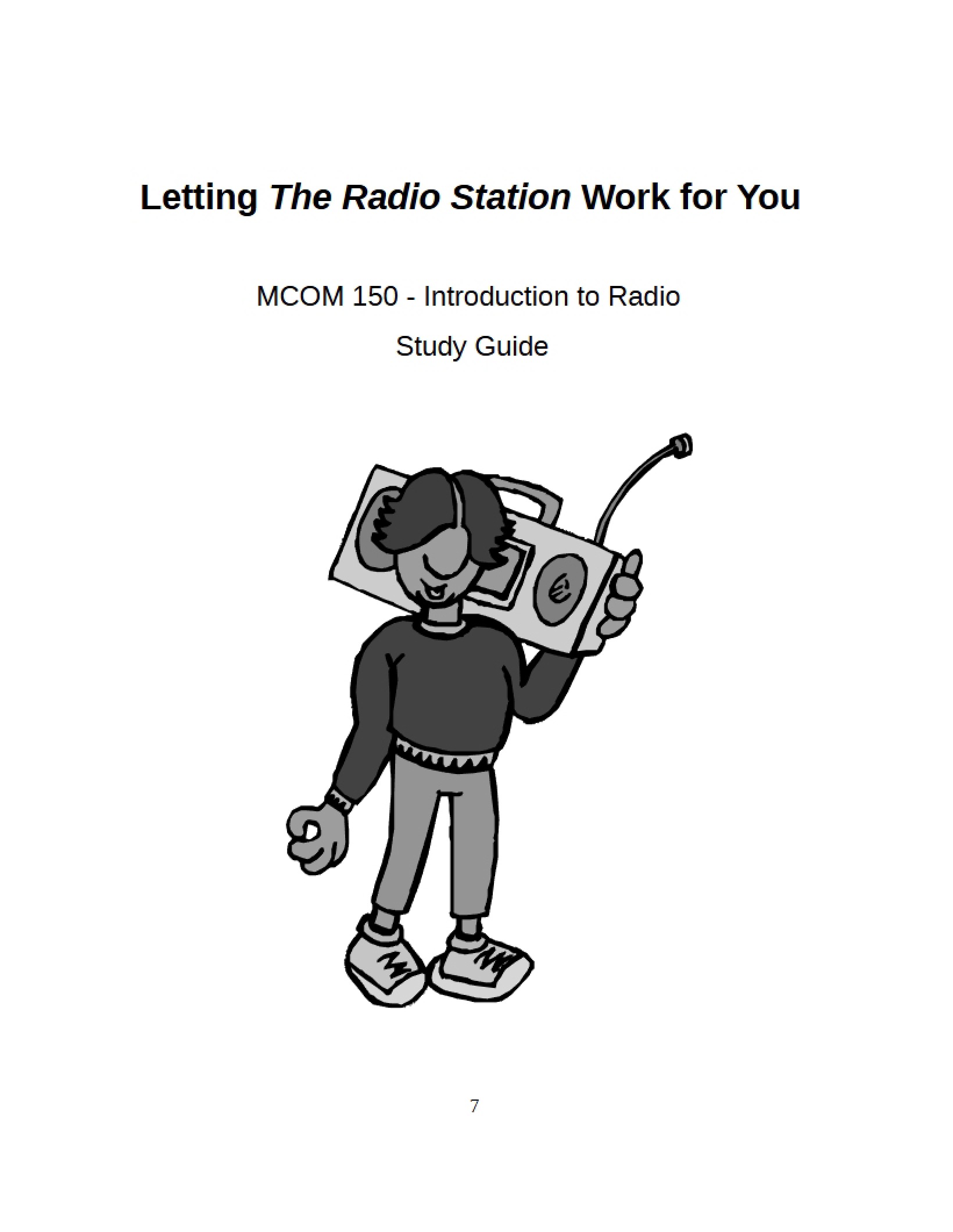 Radio Introduction Study Guide