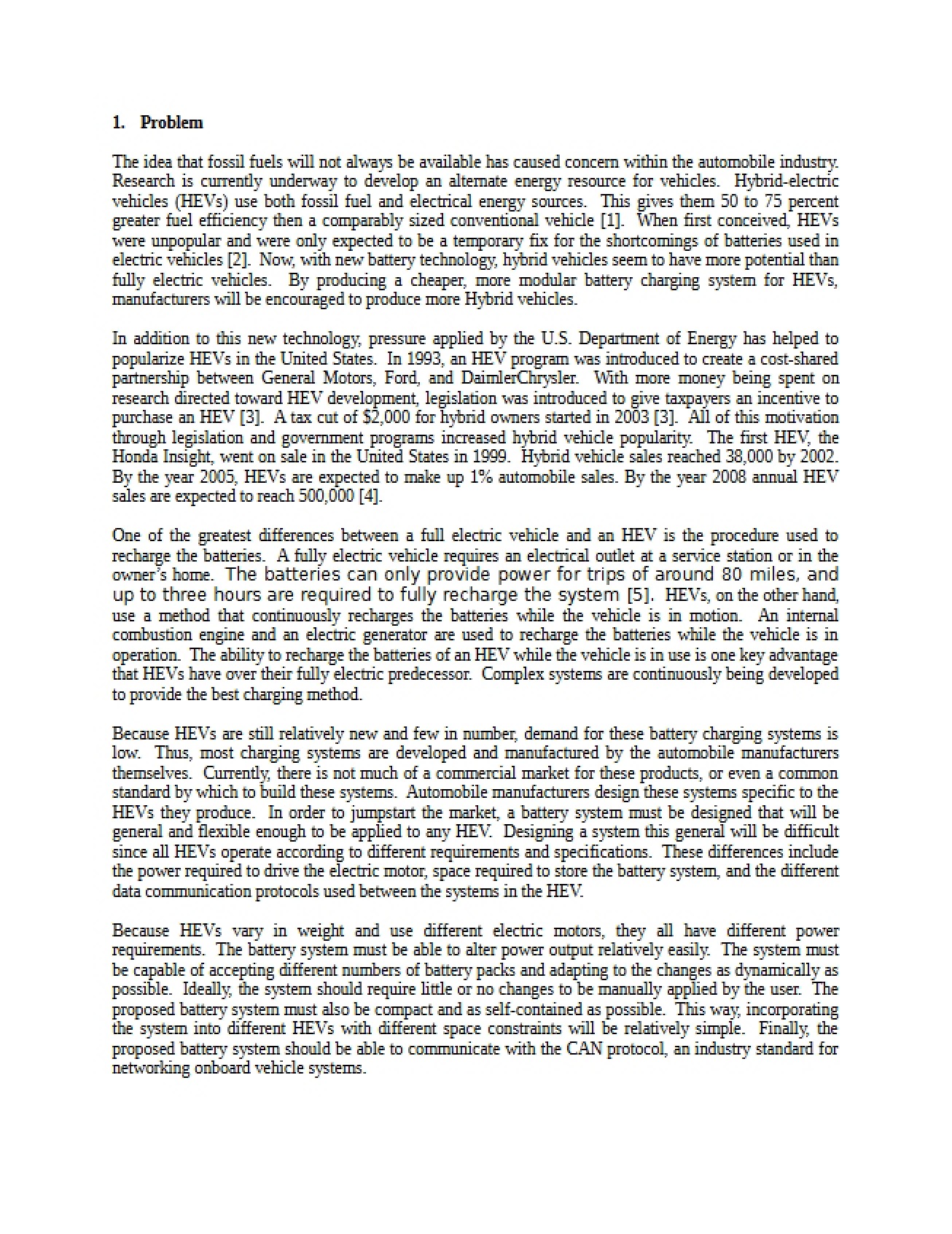 Revised Problem Statement