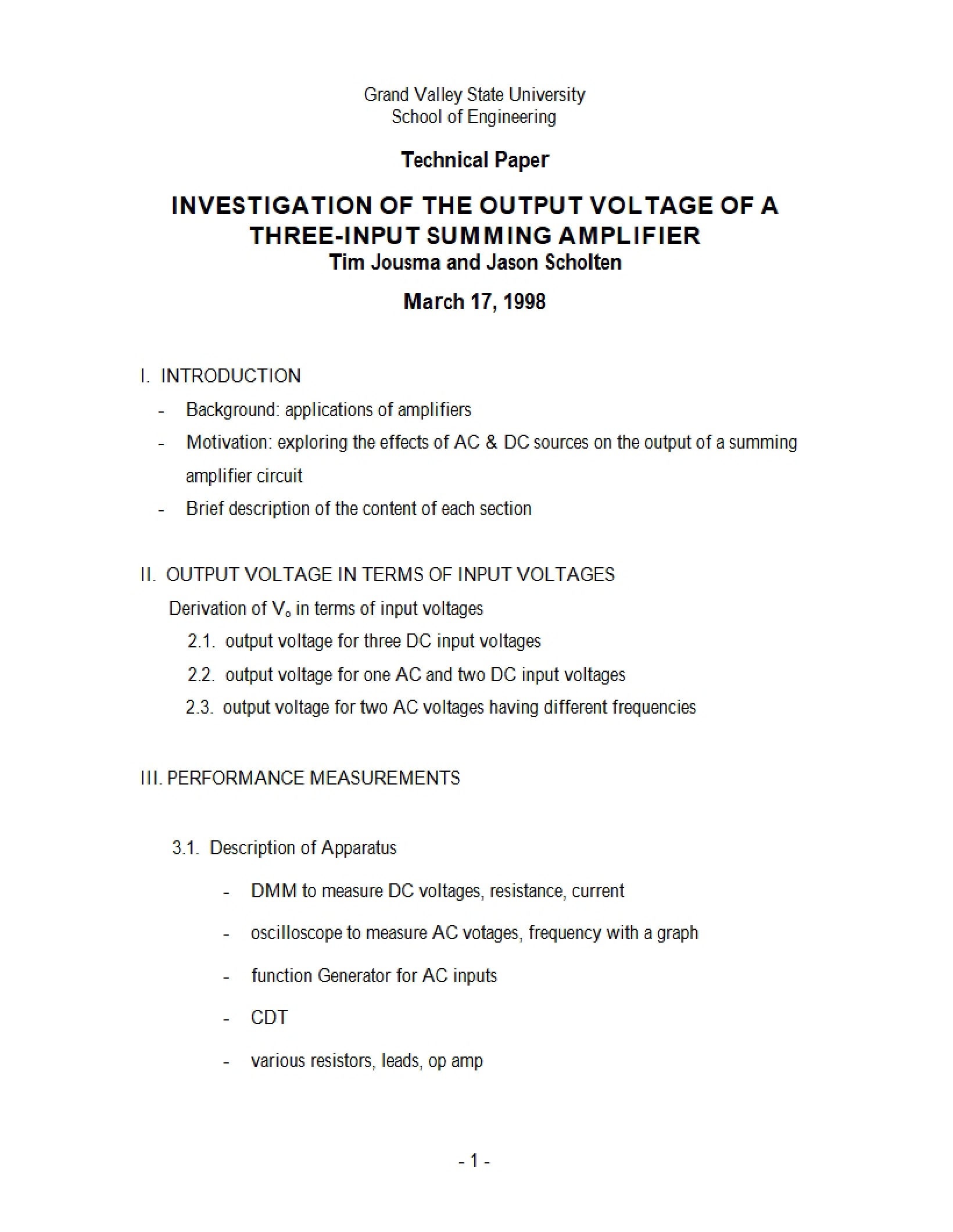 Technical Paper Document