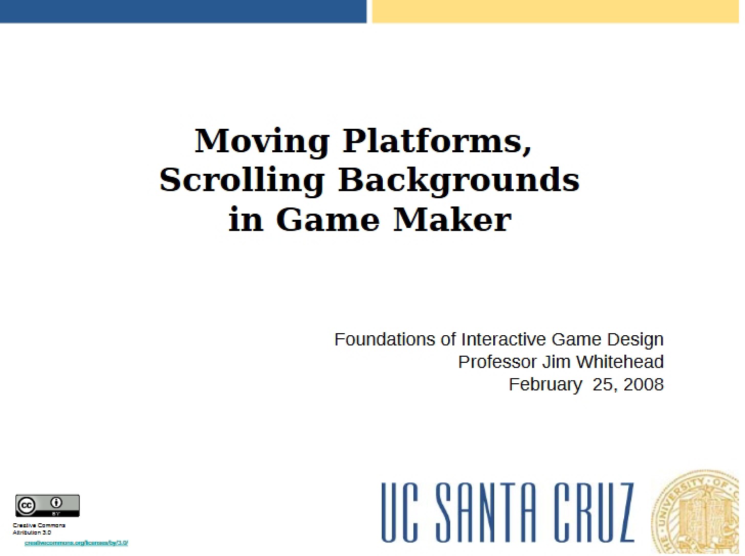 Game Maker Scrolling Backgrounds and Moving Platforms