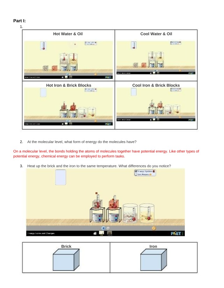 Energy Transfer - Hot Water, Oil, and Iron