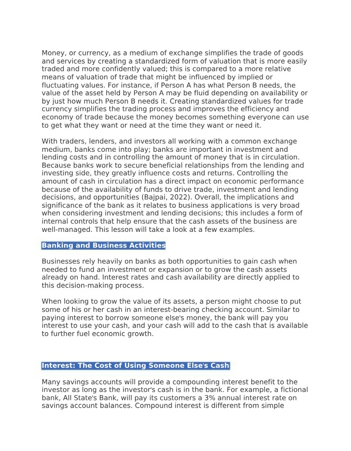 Bank and Cash Reconciliation