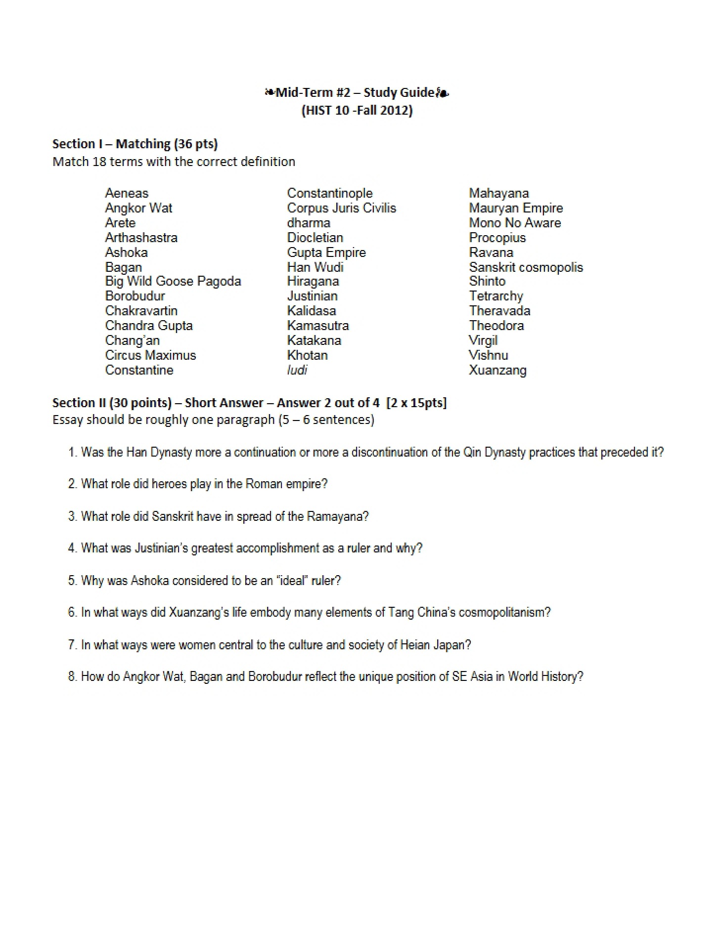 Preparation Guide