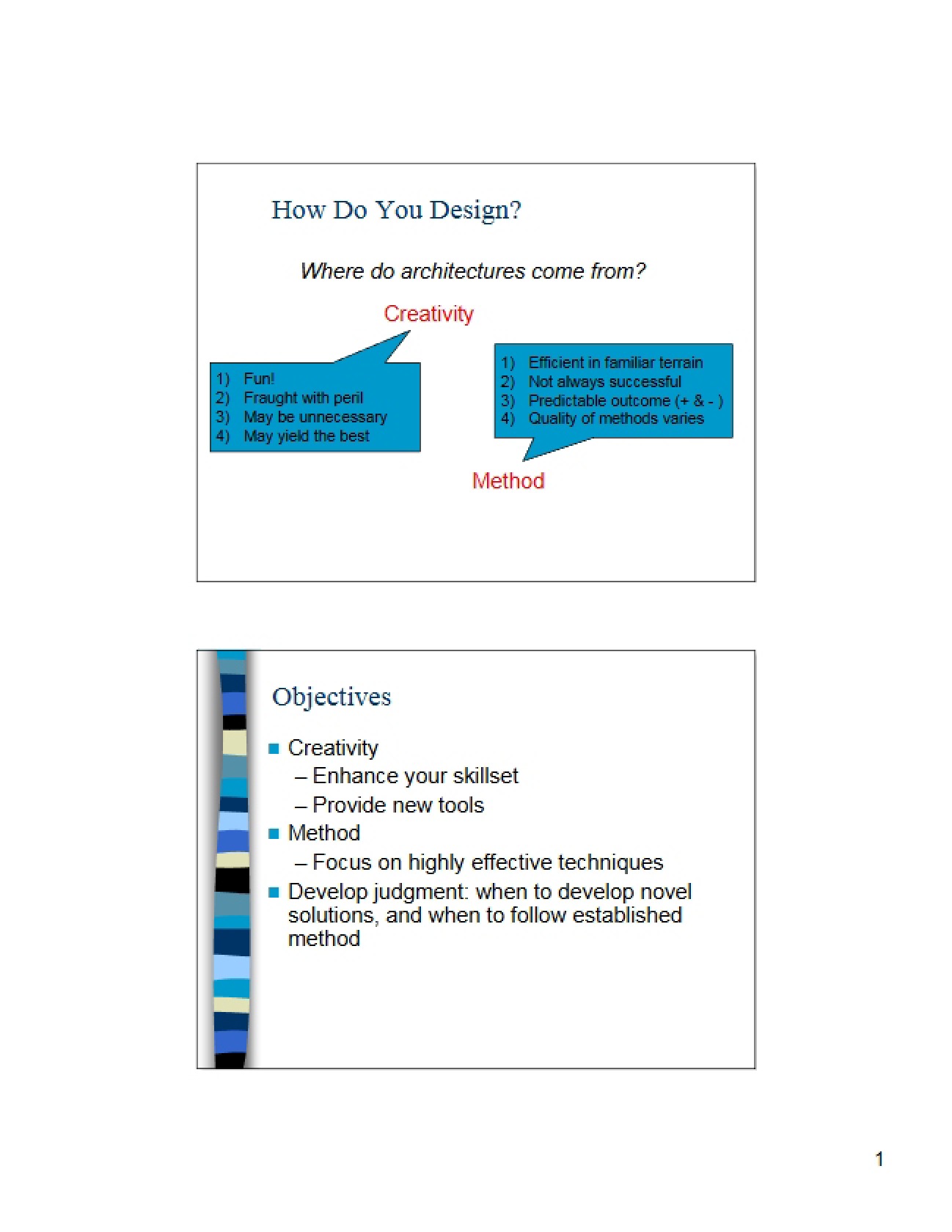 Architecture and Design