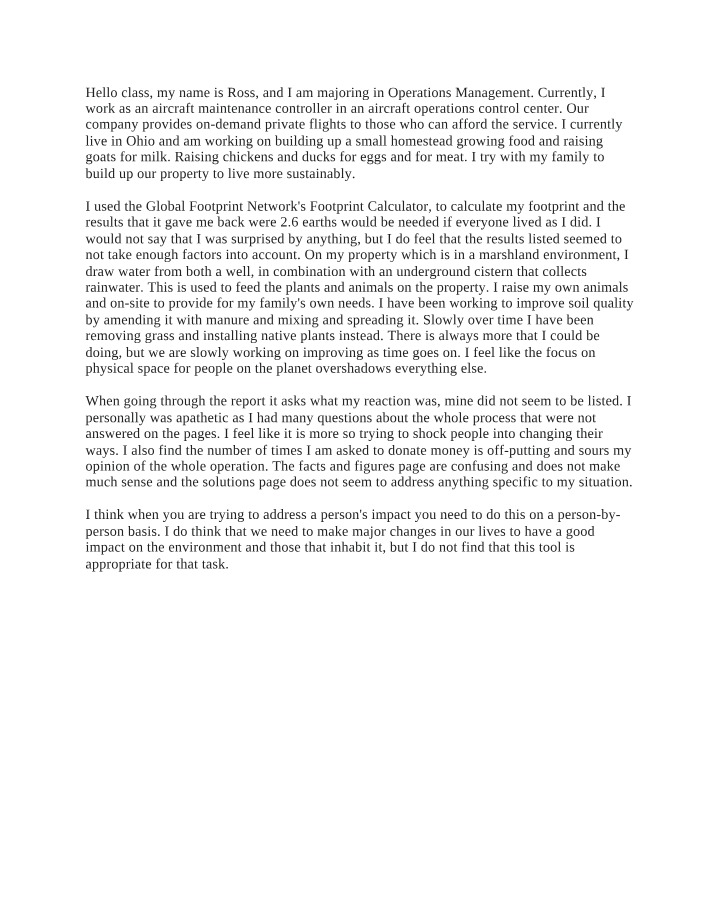 Discussion for SCI 219