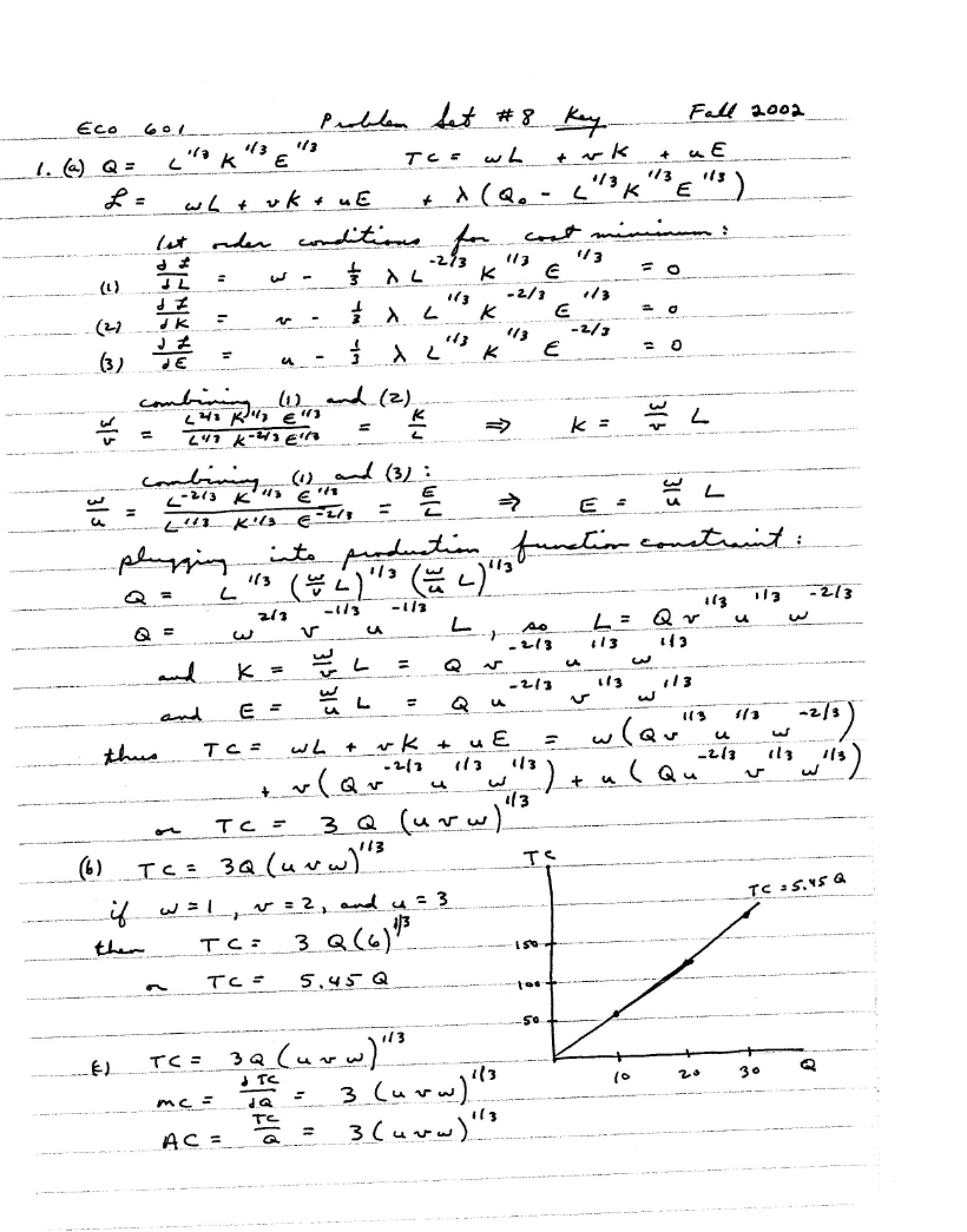 Key for Problem Set 8