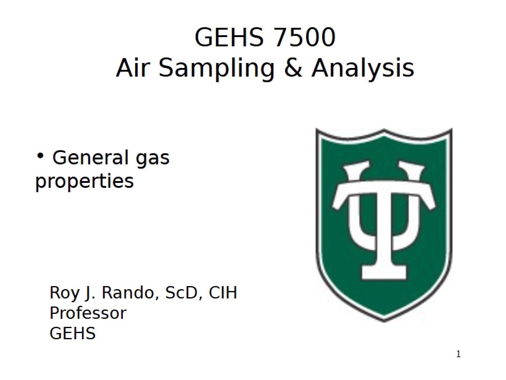 Air Sampling Module 4
