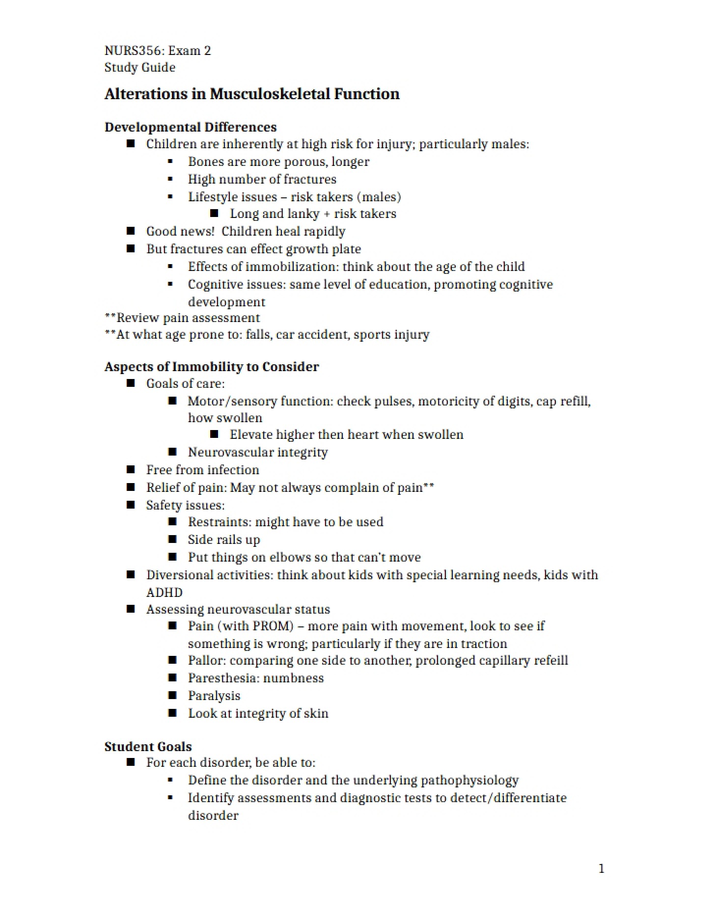 Children's Mobility Problems (Part 10)