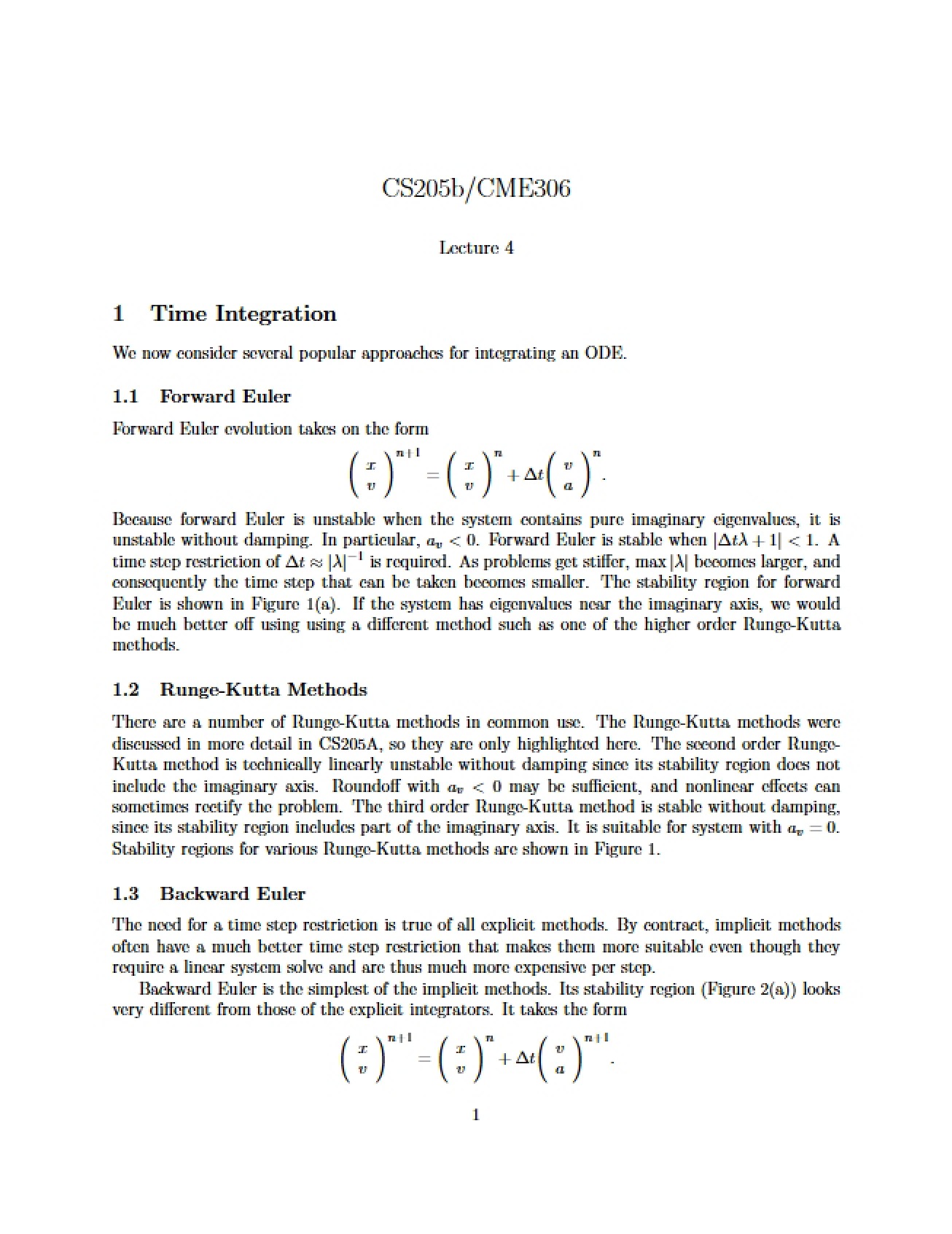 Lecture Notes on Mathematical Methods for Fluids, Solids, and Interfaces